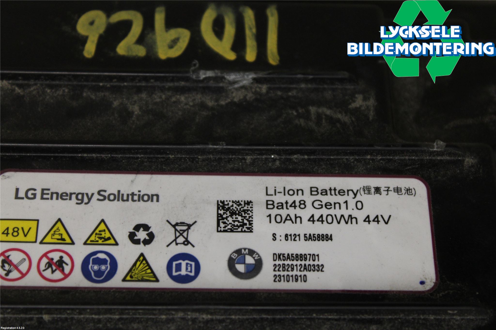 BMW X3 G01 18- Batteri Högspänning