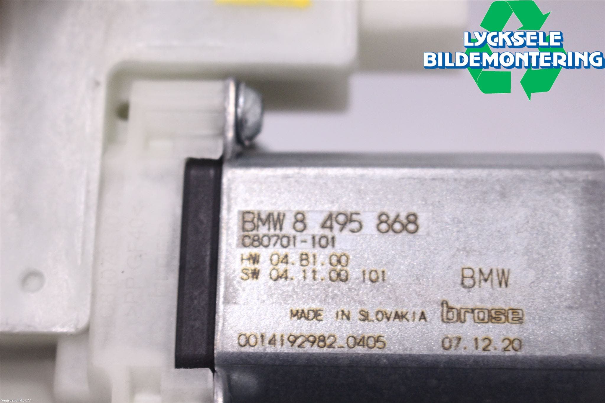 BMW 3 G20/G21/G80/G81 19- Fönsterhissmotor