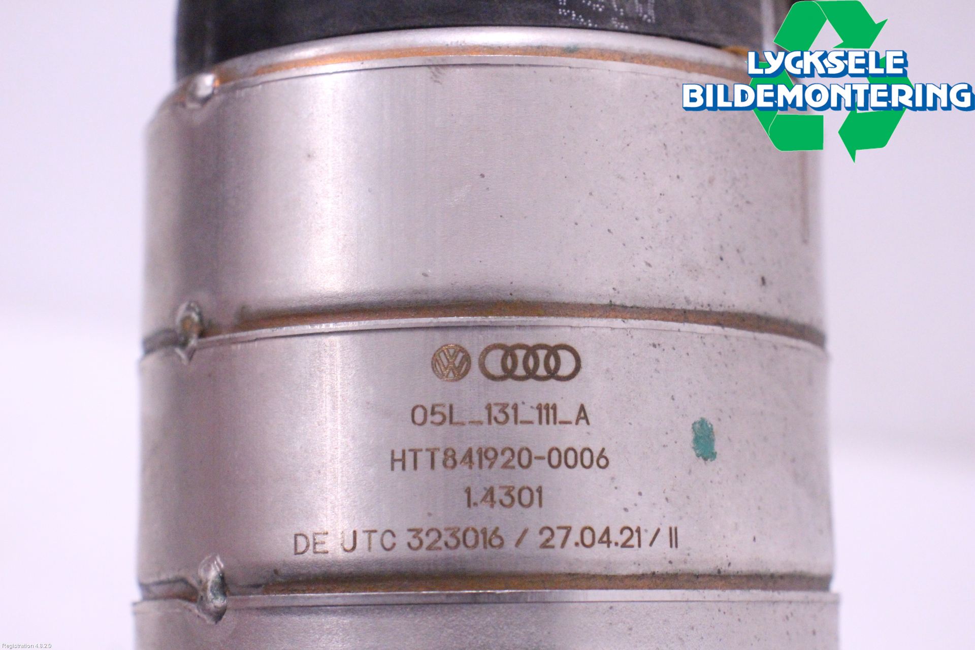 Audi A6 F2/C8 19- Laddluft-Intercoolerrör