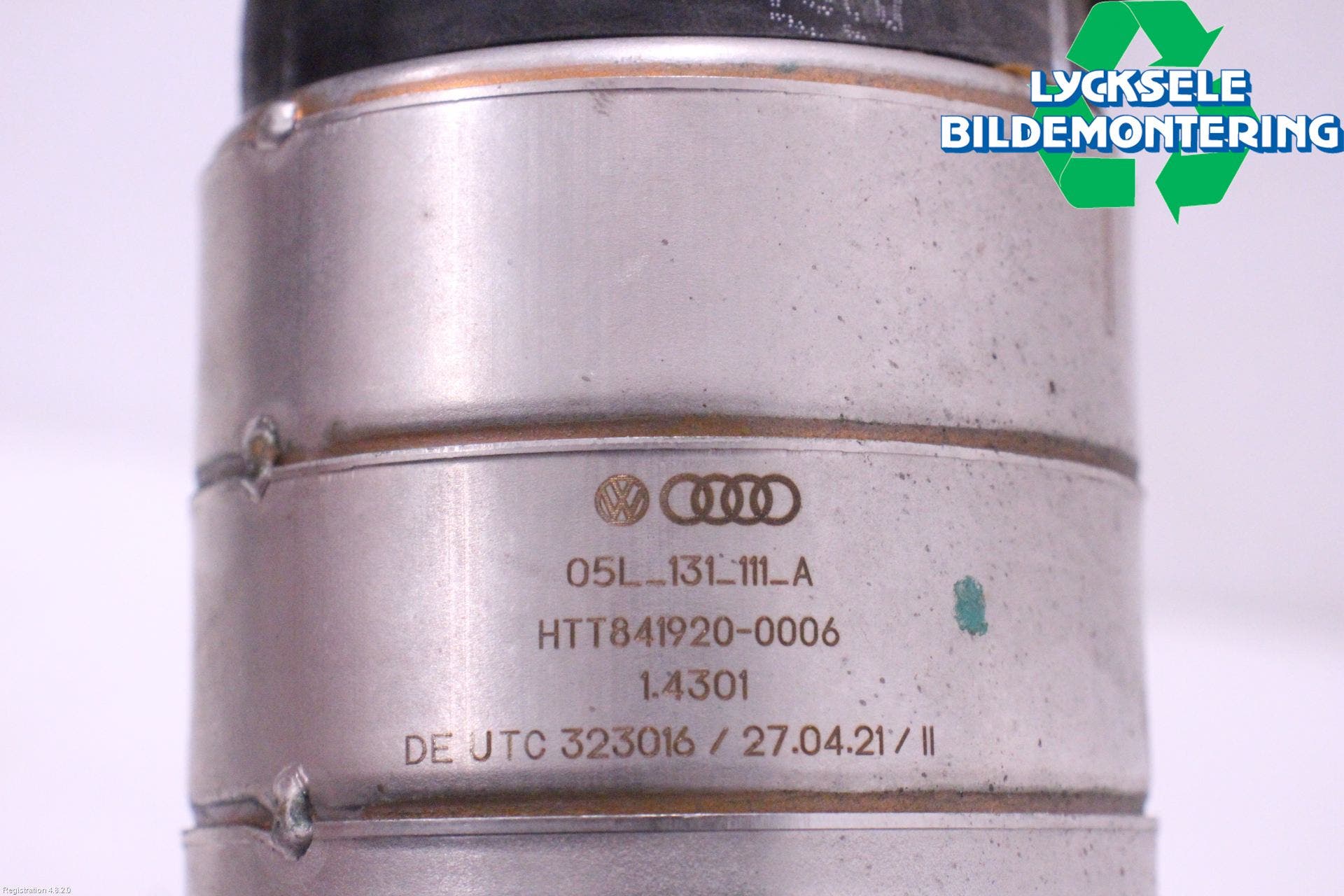 Audi A6 F2/C8 19- Laddluft-Intercoolerrör