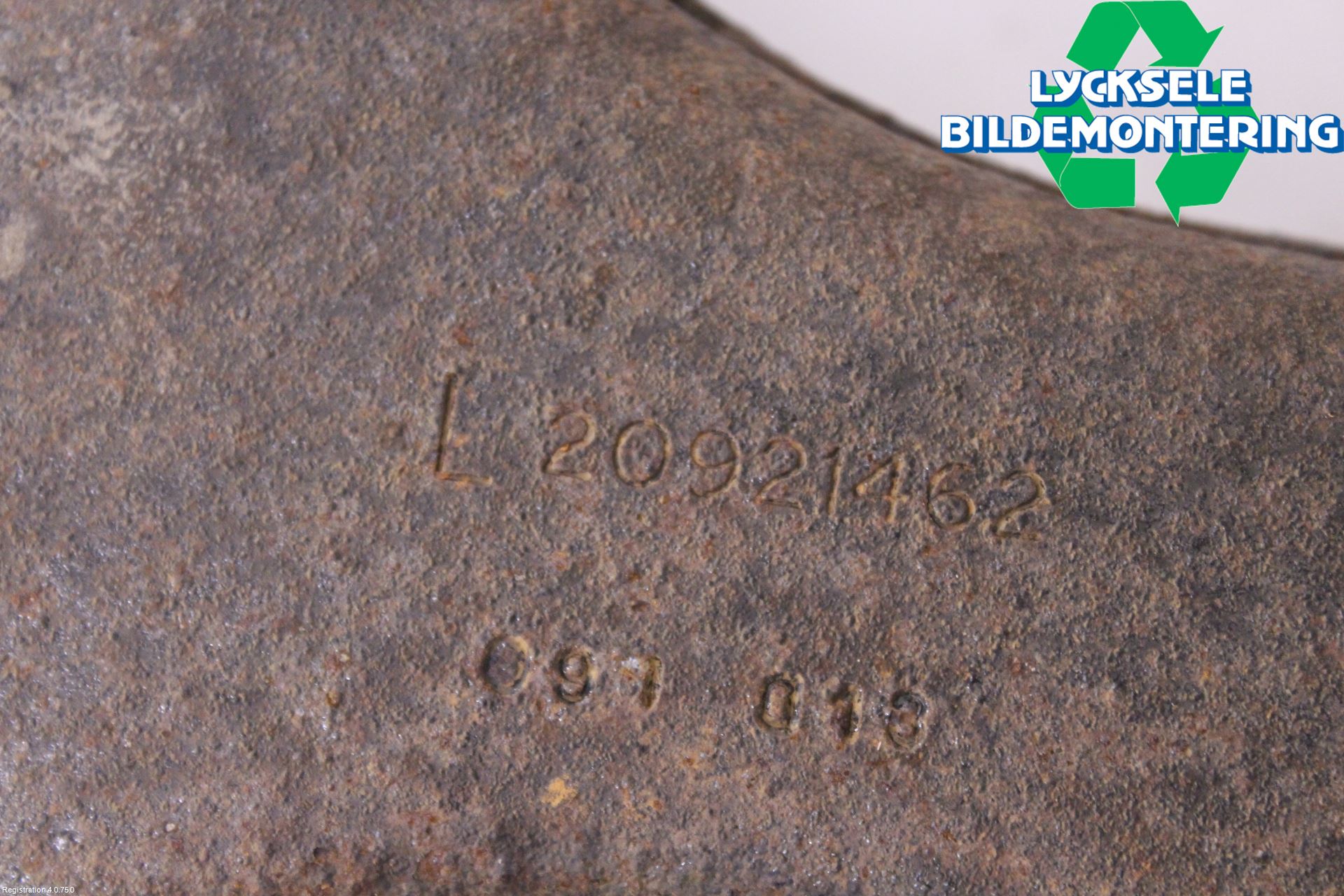 Opel INSIGNIA 09-16 Bärarm Bak Vänster