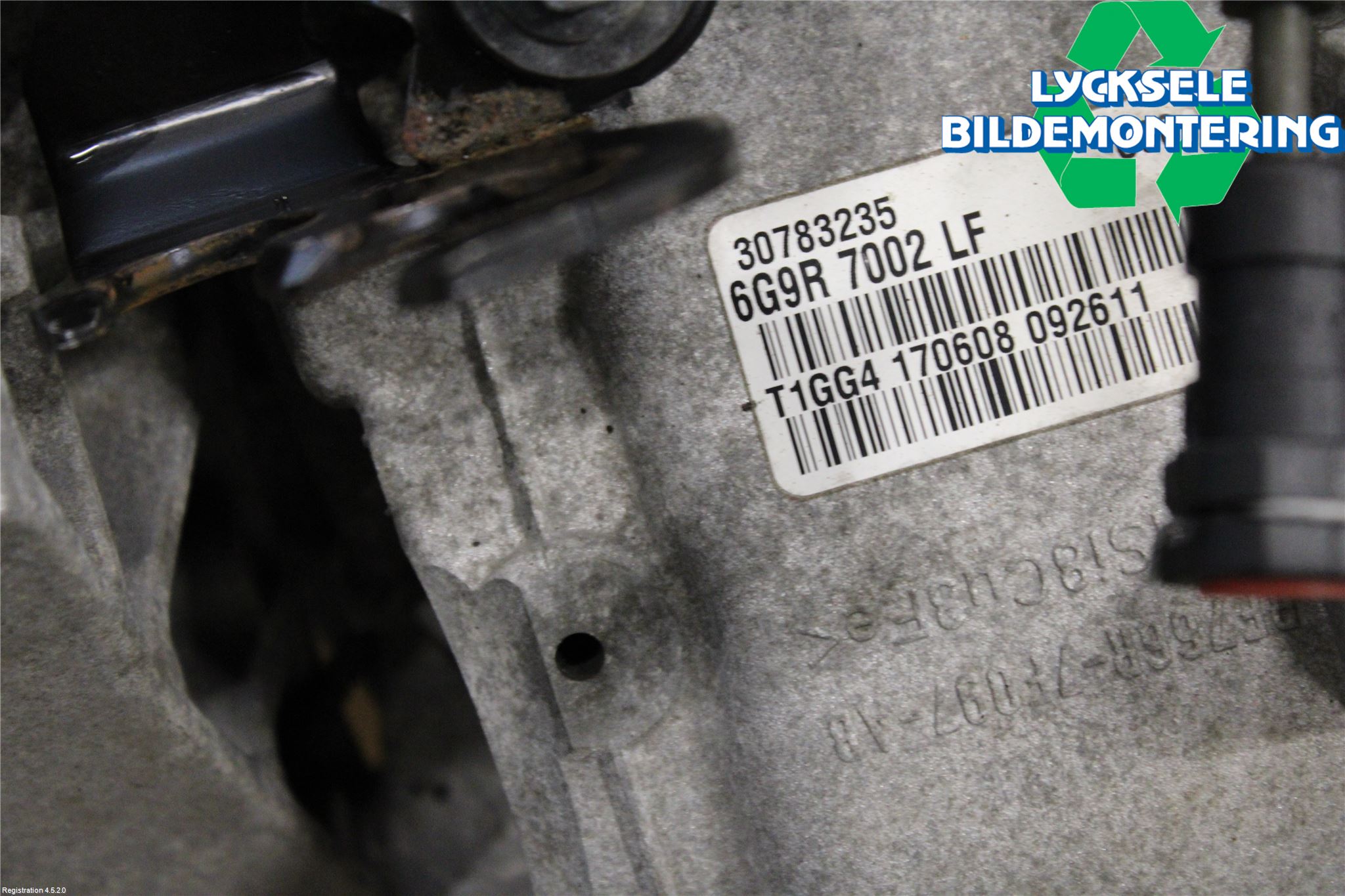 Volvo V70 08-13 Växellåda Man 6 Vxl