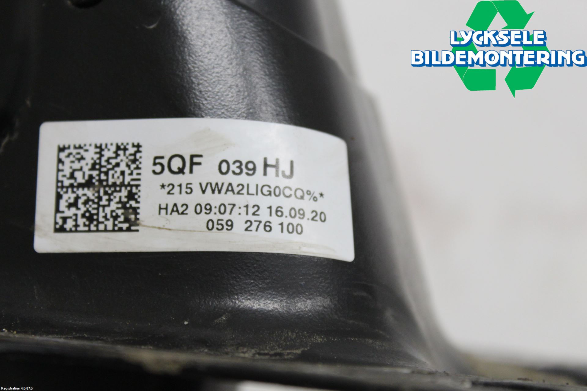 Volkswagen VW TIGUAN 16-24 Bärarm Bak Höger