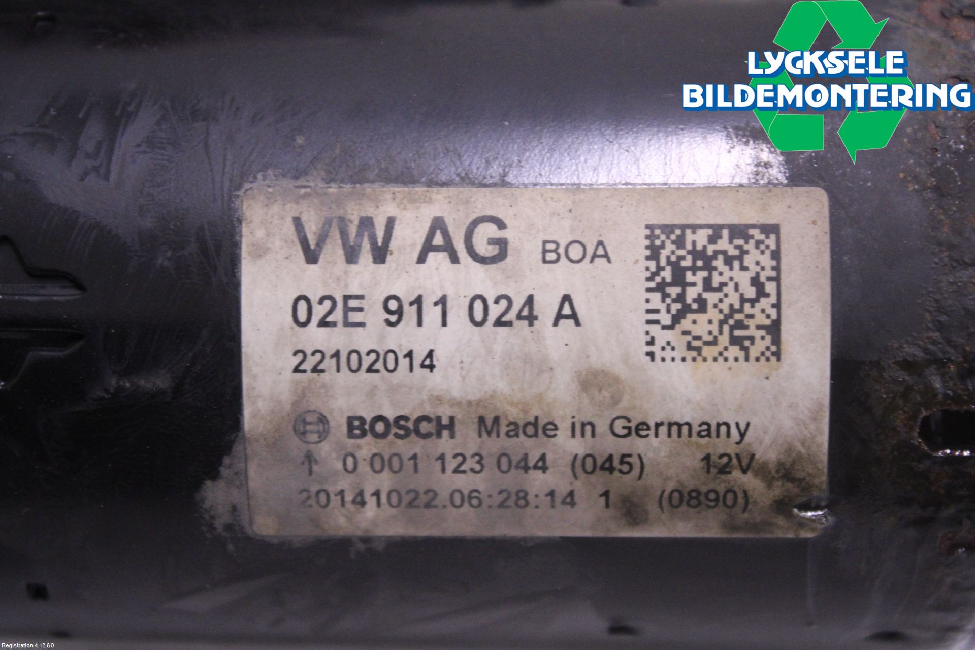 Volkswagen VW TRANSP/CARAVELLE (T5) 04-15 Startmotor Diesel