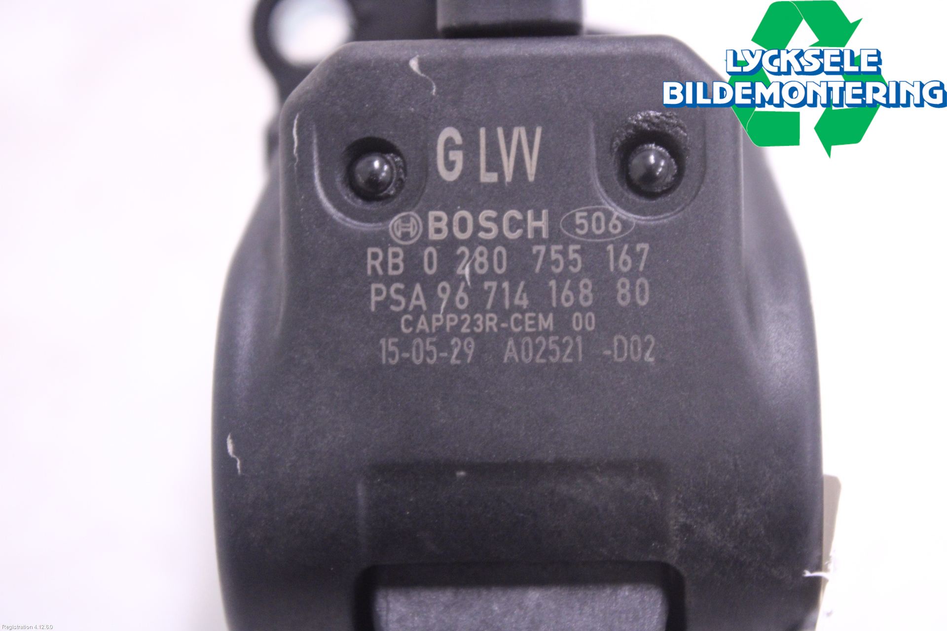 Peugeot PARTNER 16-18 Gaspedal