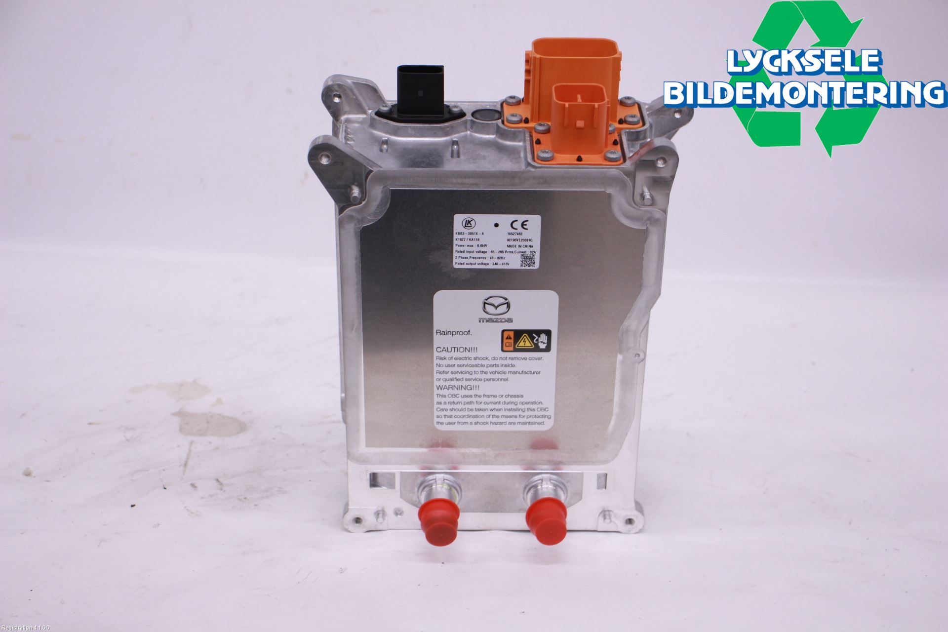 Mazda CX-60 22- Batteriladdare Högspänning