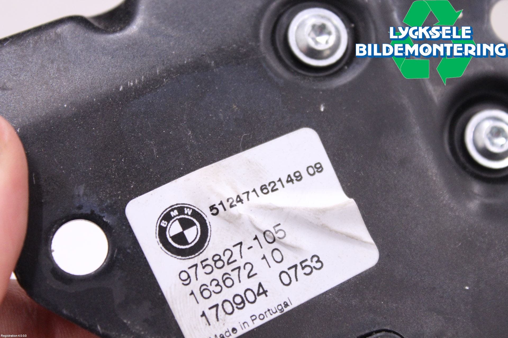 BMW X5 F15 13-18 Bakluckehandtag Inre