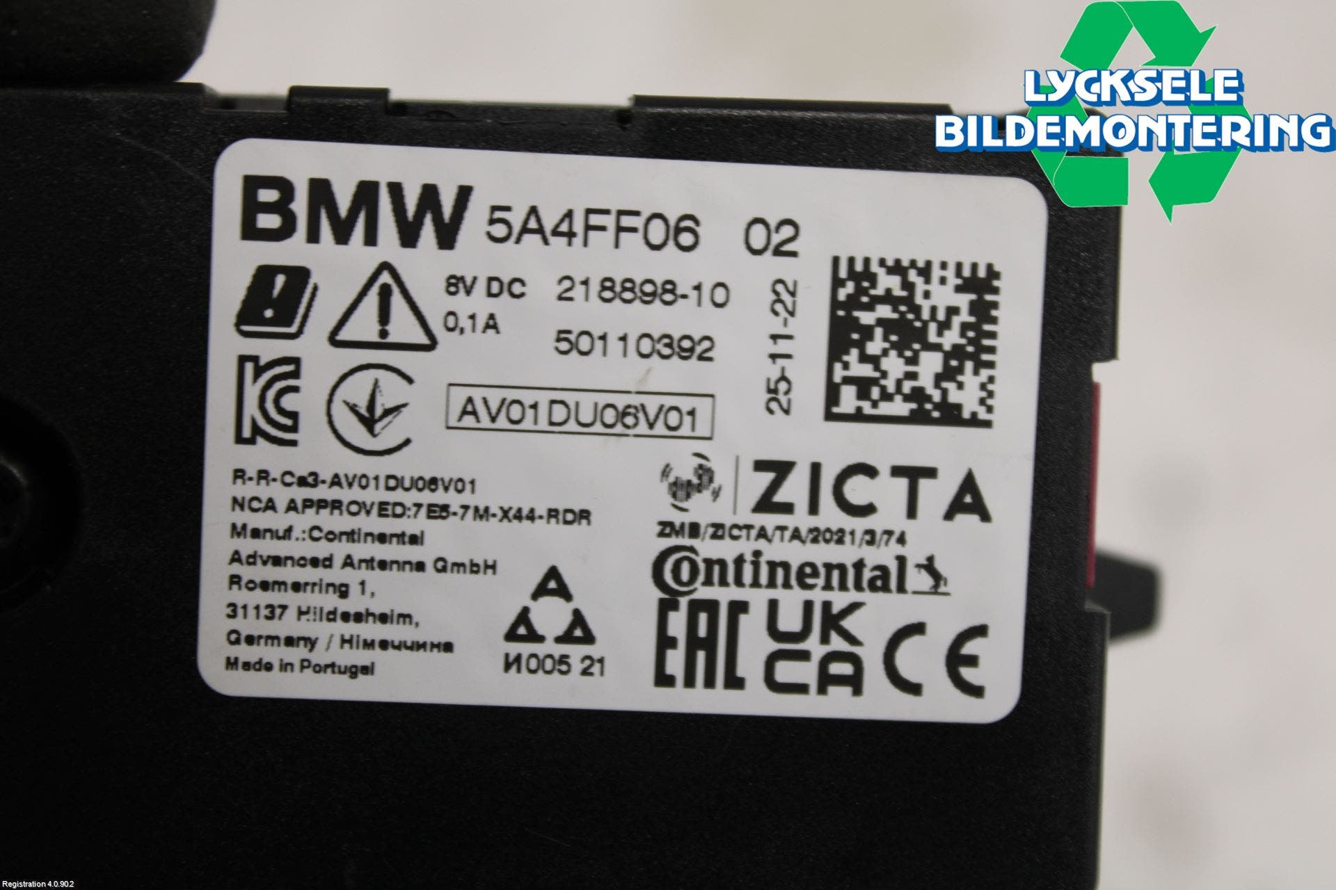 BMW X1/iX1 U11 23- Antennförstärkare