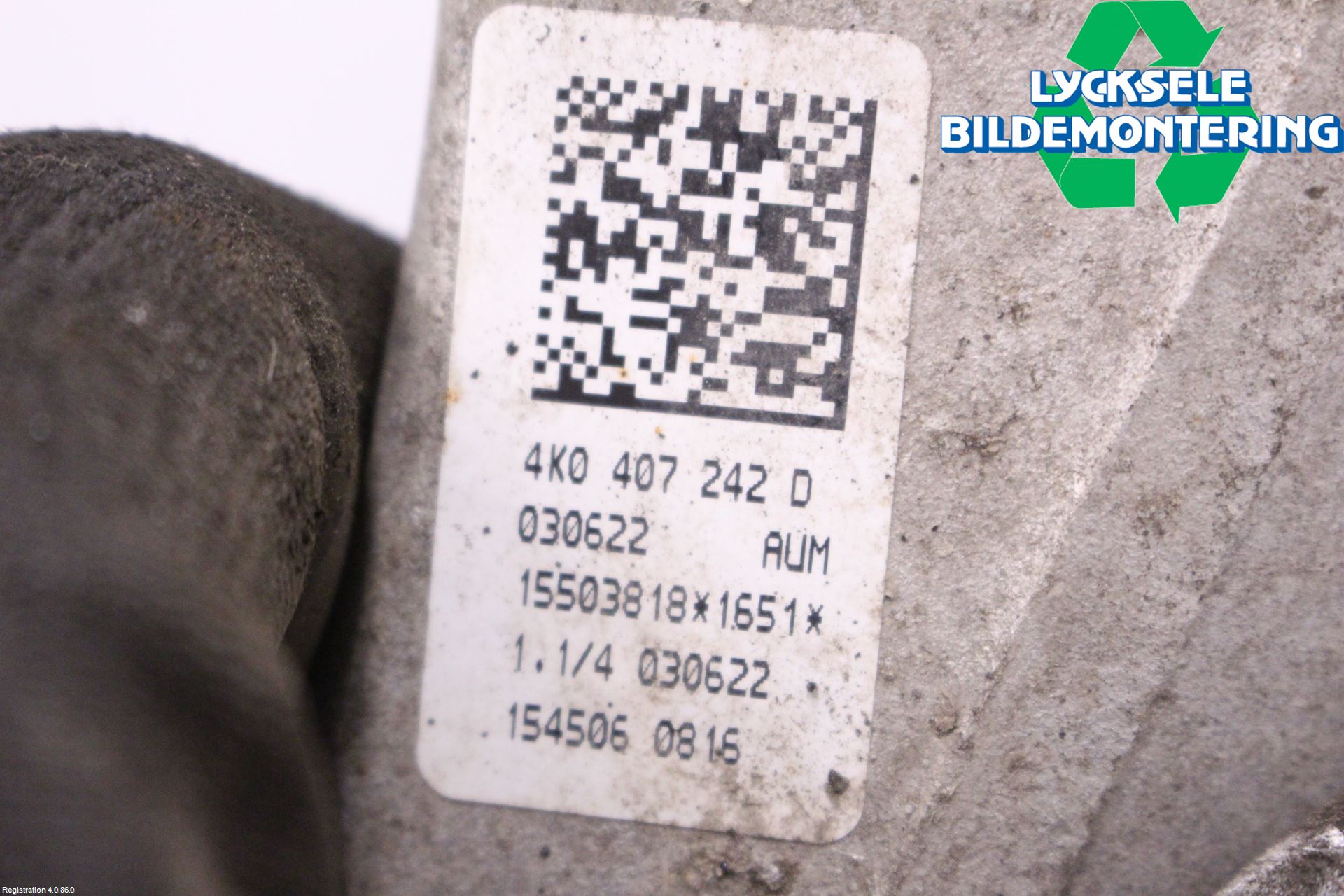 Audi A6 F2/C8 19- Styrspindel Lagerhus Hö