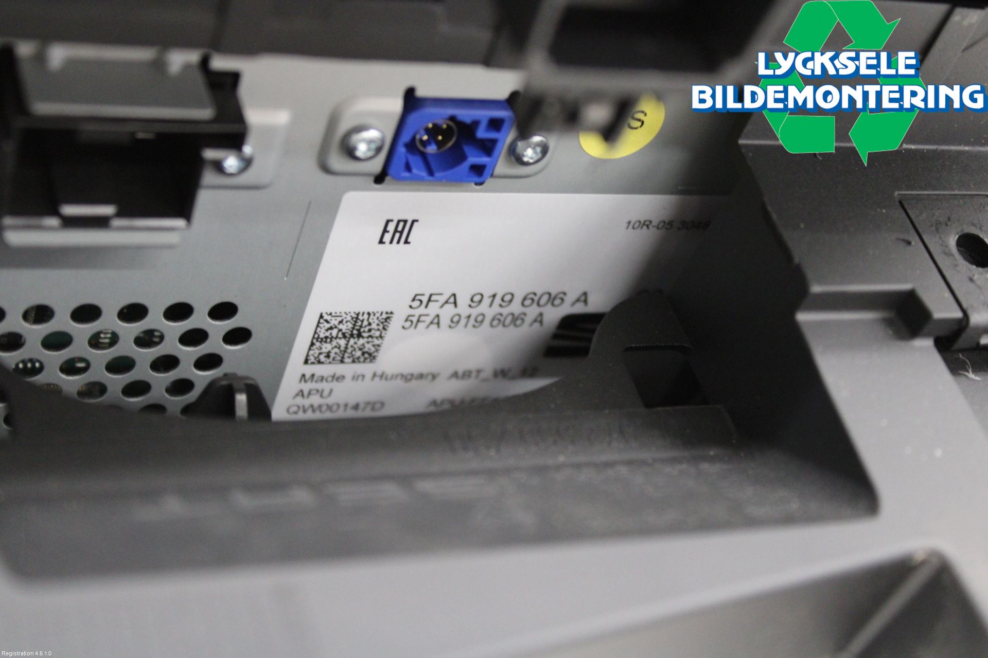 Cupra BORN 22- Cd Radio - Multimediapanel