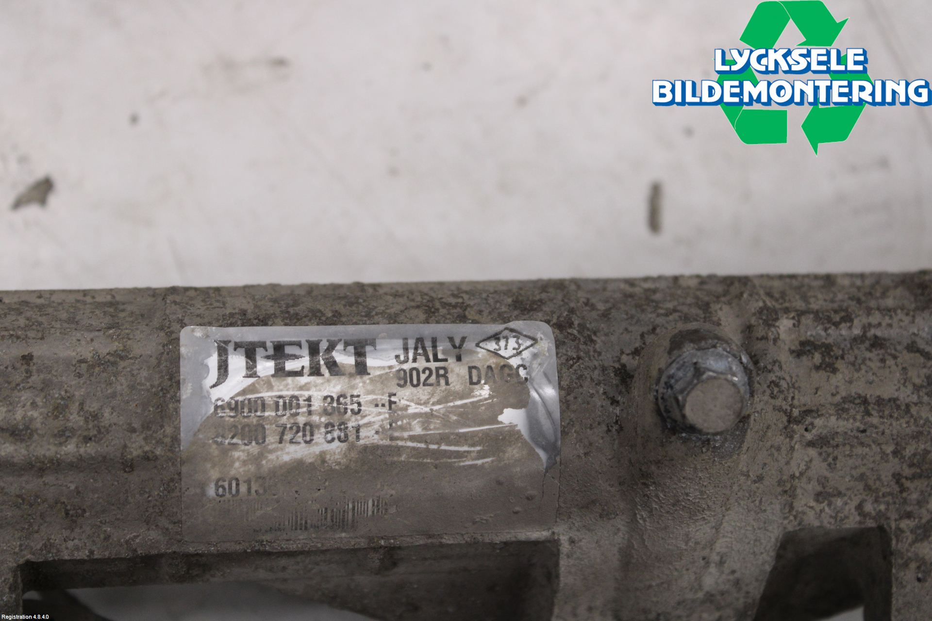 Dacia LOGAN PICK-UP Styrväxel Servo -Snäcka