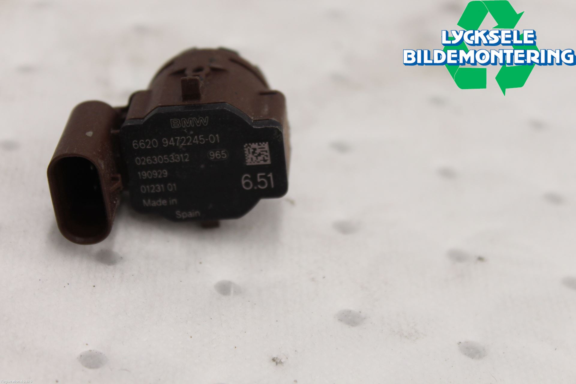BMW 3 G20/G21/G80/G81 19- Parkeringshjälp Frontsensor