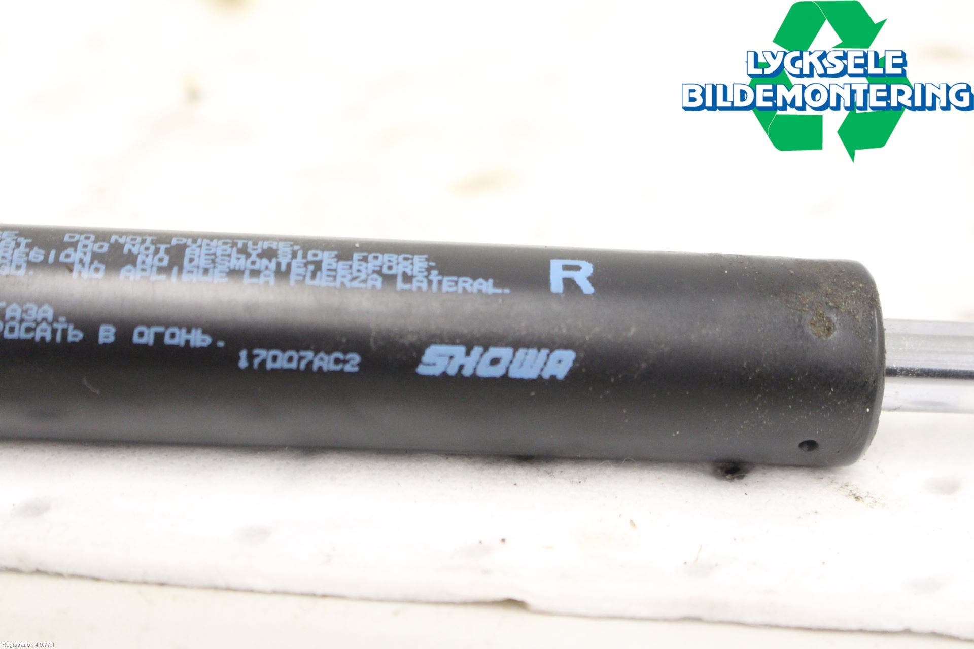 Mitsubishi ASX 10-22 Gasfjäder Baklucka