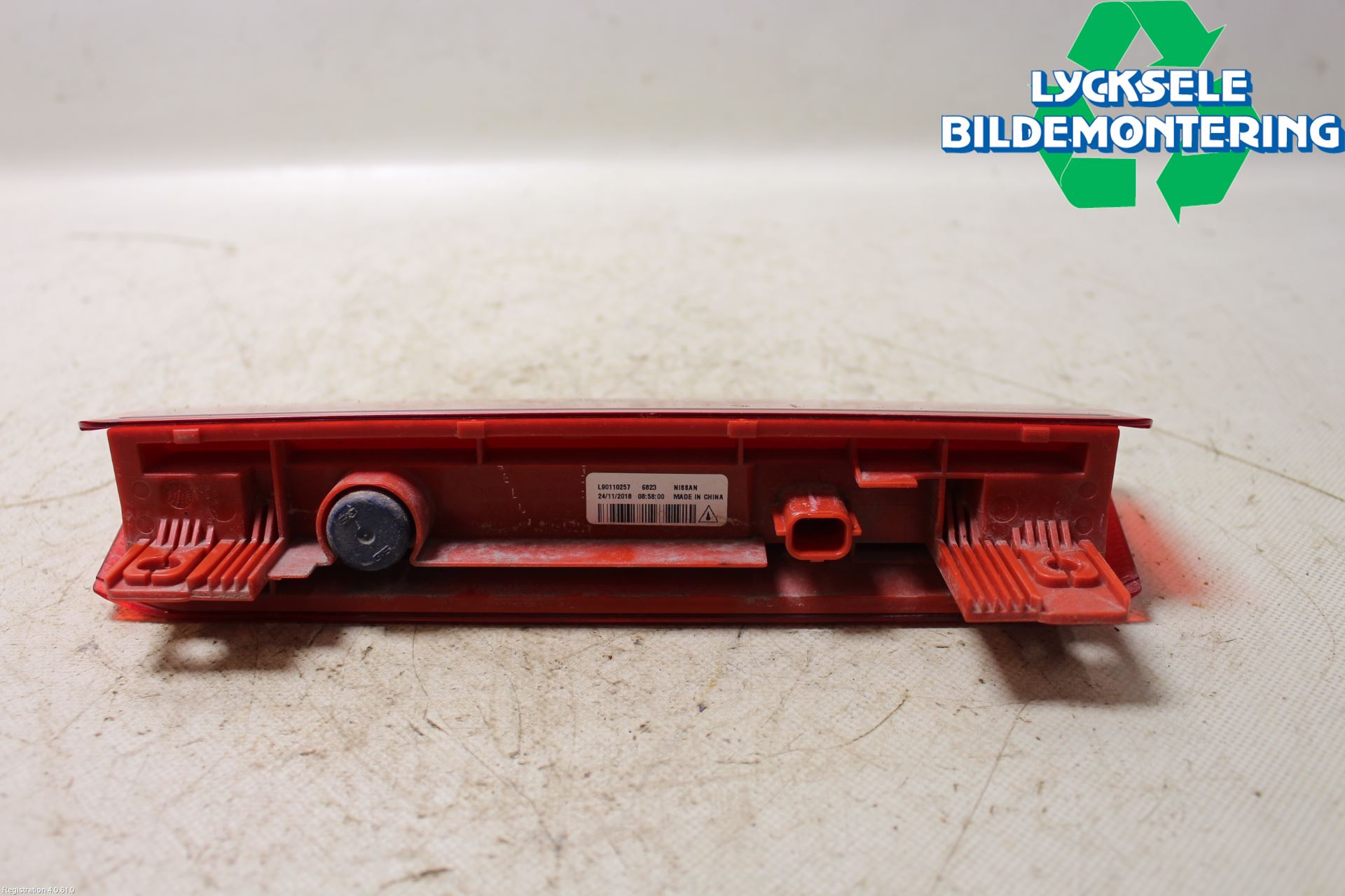 Nissan LEAF 18- Bromsljus Bakruta