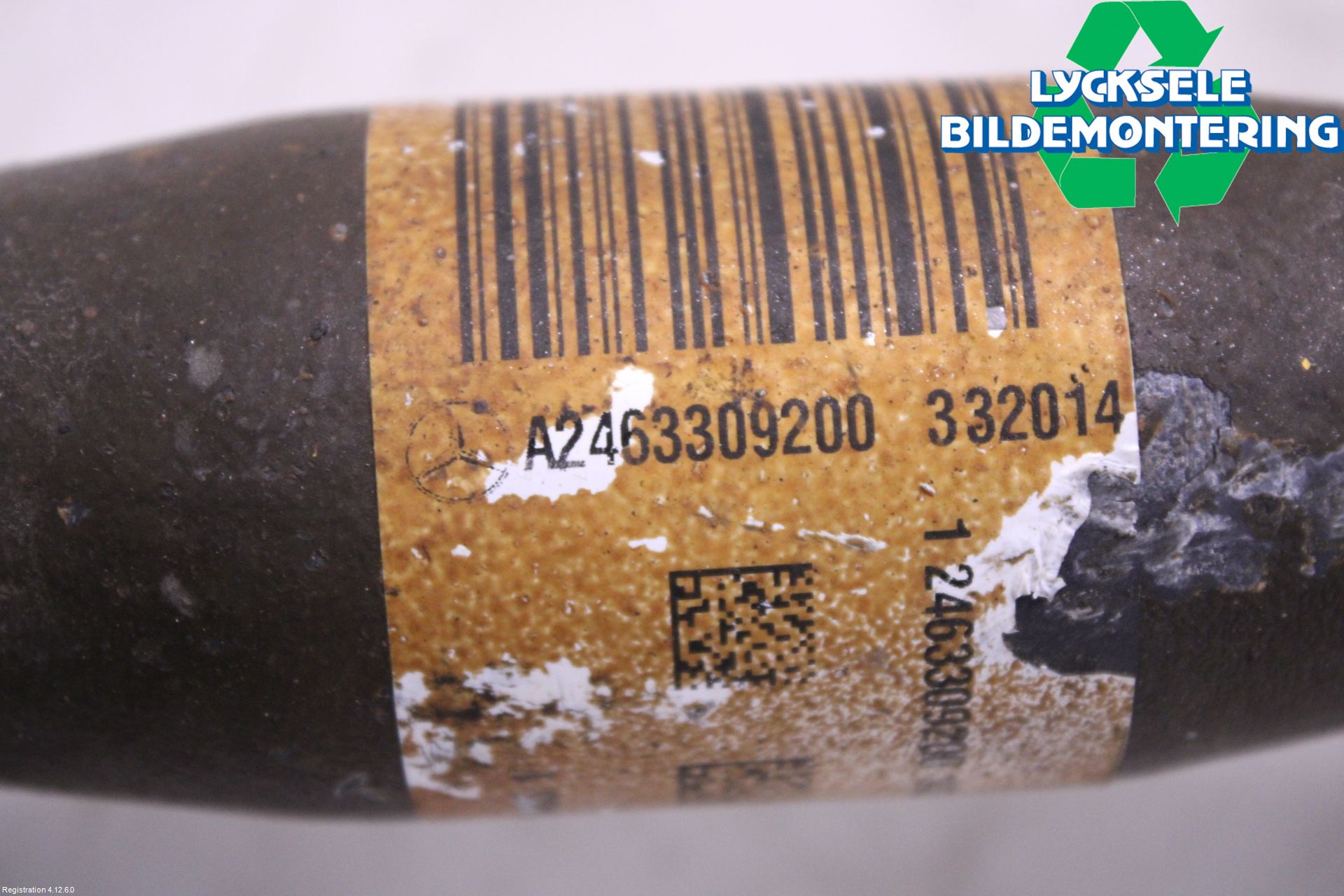 Mercedes-Benz MB CLA-KLASS (C117/X117) 13-19 Drivaxel Fram Vänster