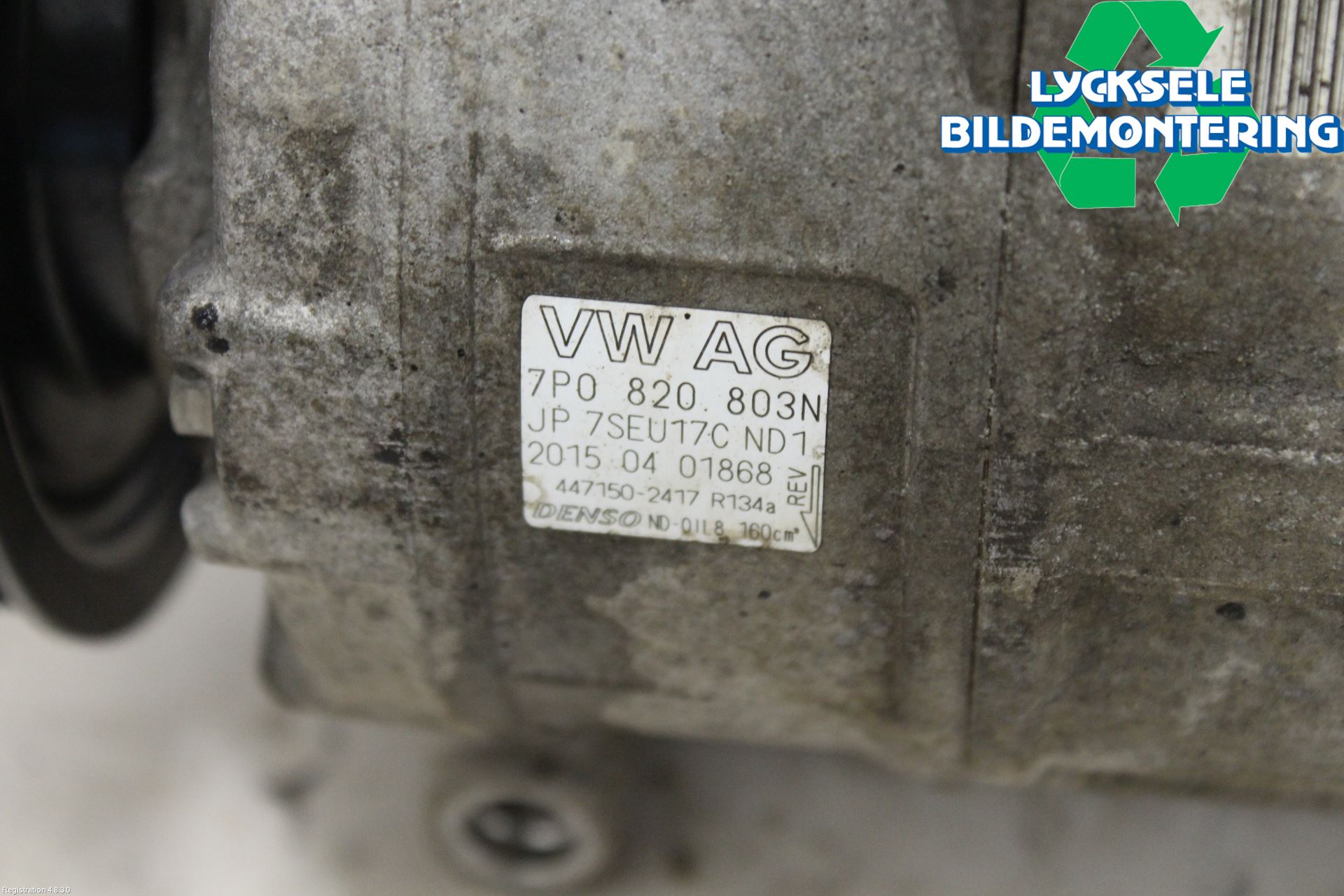 Volkswagen VW TOUAREG 7P 11-18 Ac Kompressor