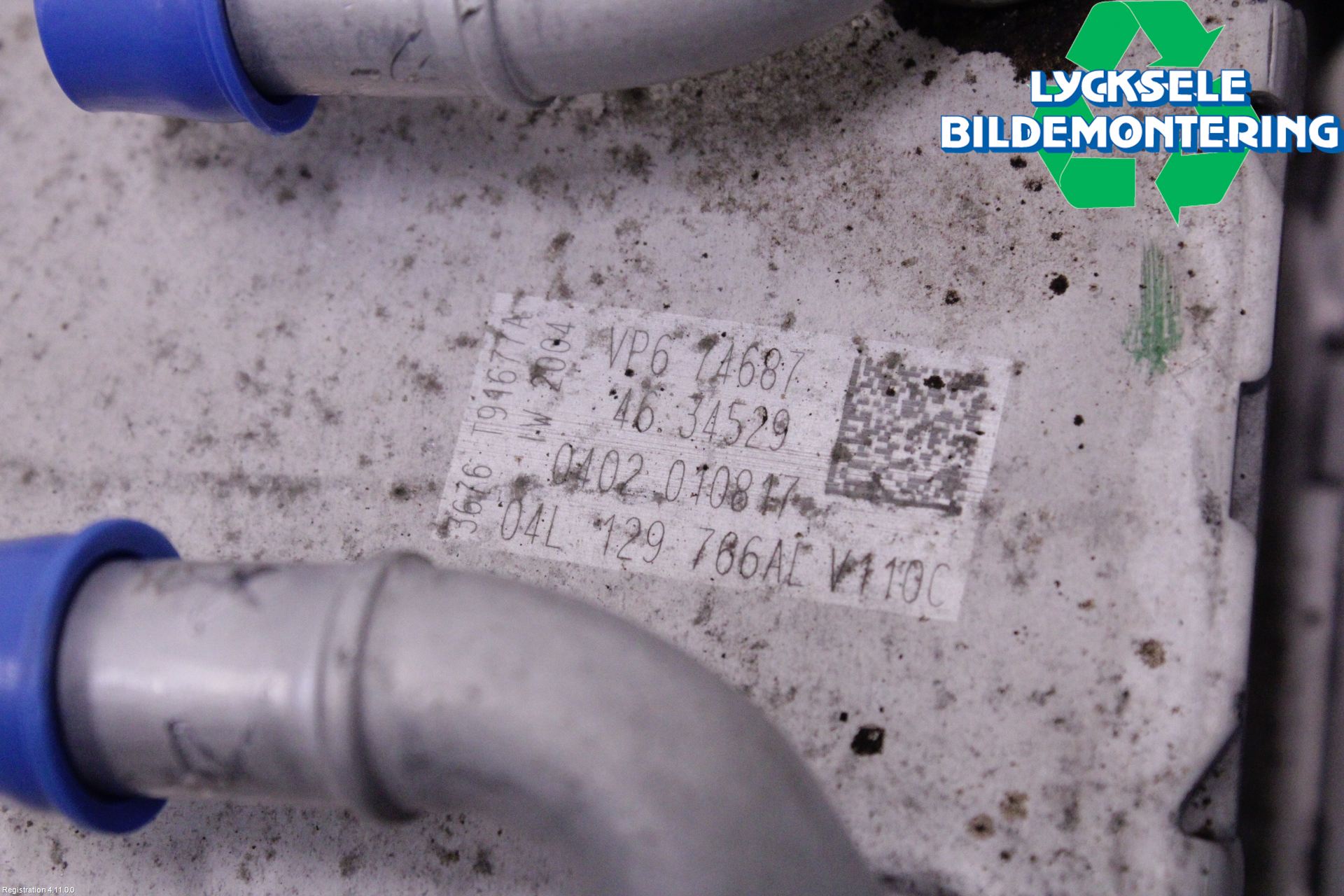 Skoda OCTAVIA (5E) 13-20 Laddluft-Intercooler Kyl