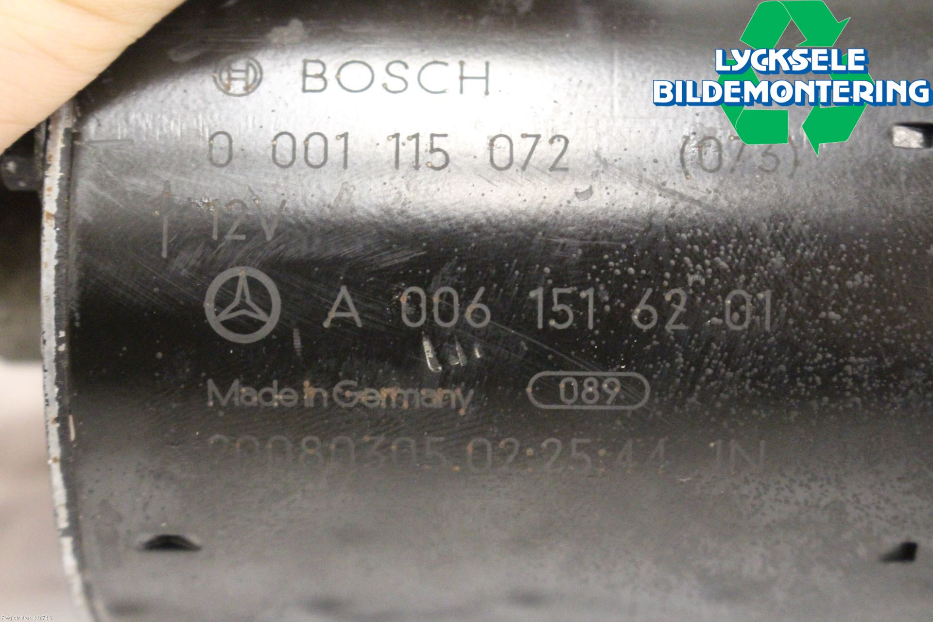 Mercedes-Benz MB E-KLASS (W211) 02-09 Startmotor Diesel