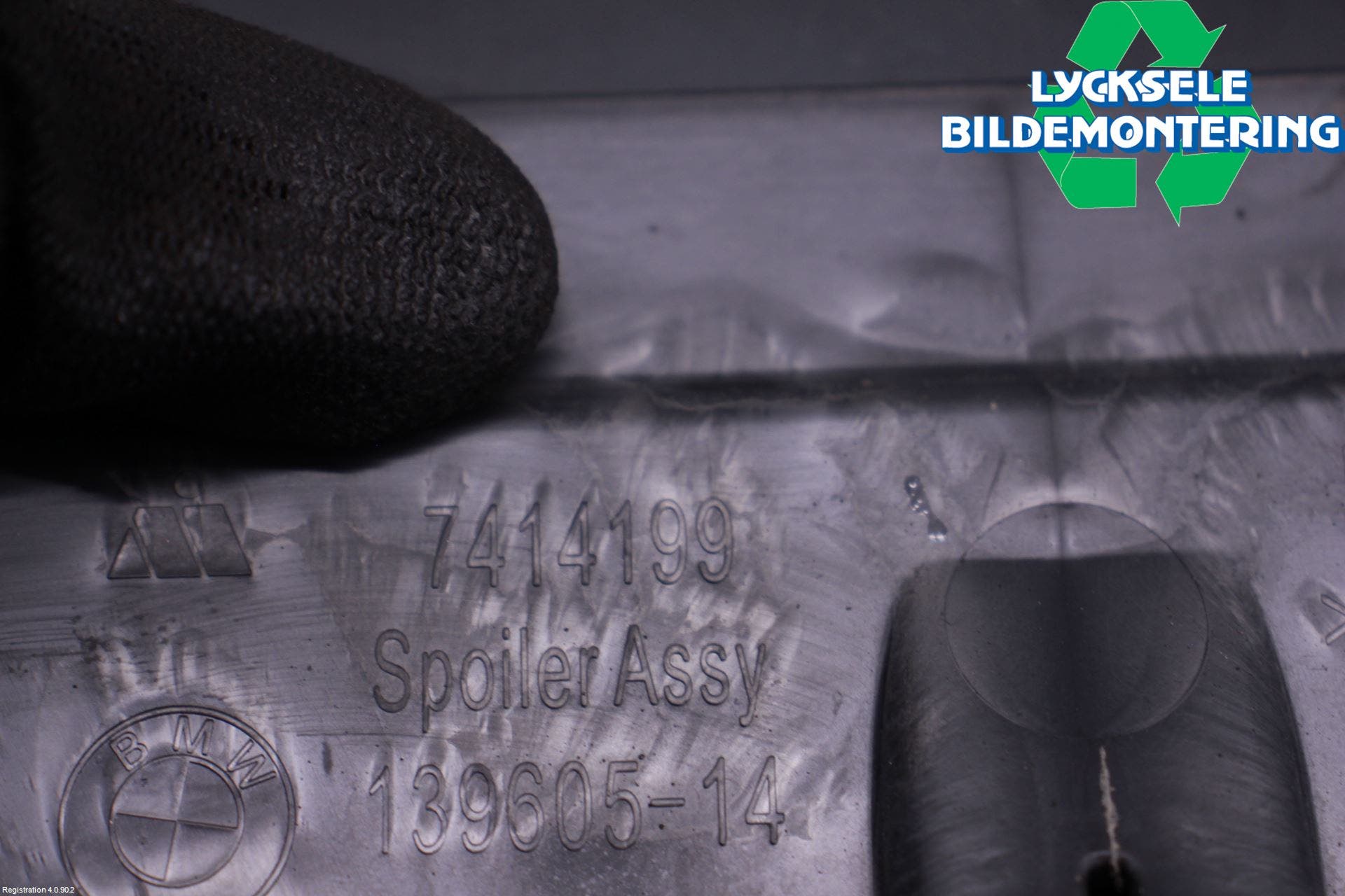 BMW X3 G01 18- Spoiler Baklucka