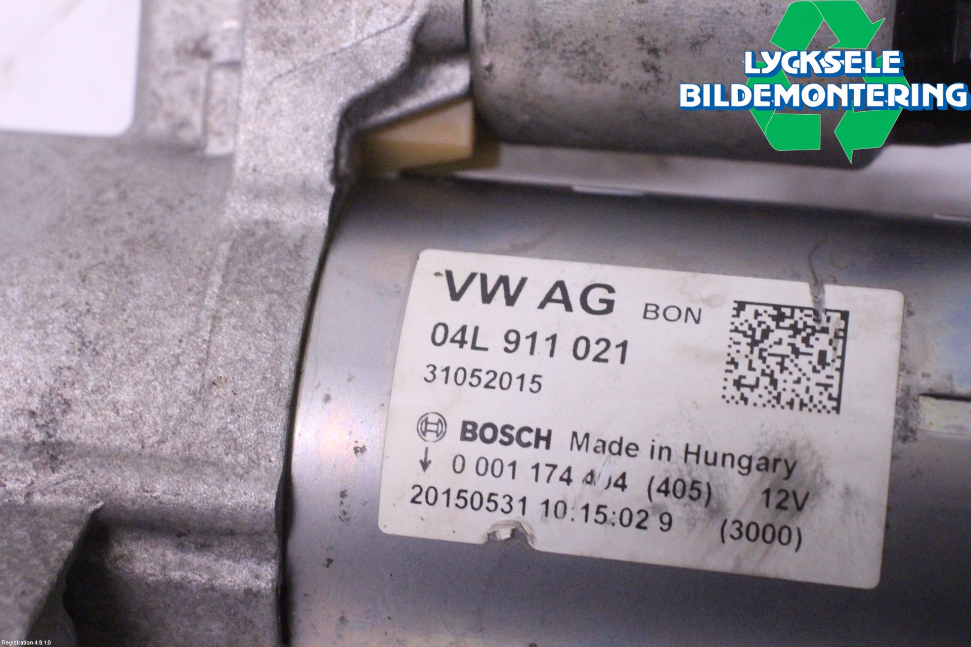 Audi Q5 09-16 Startmotor Diesel