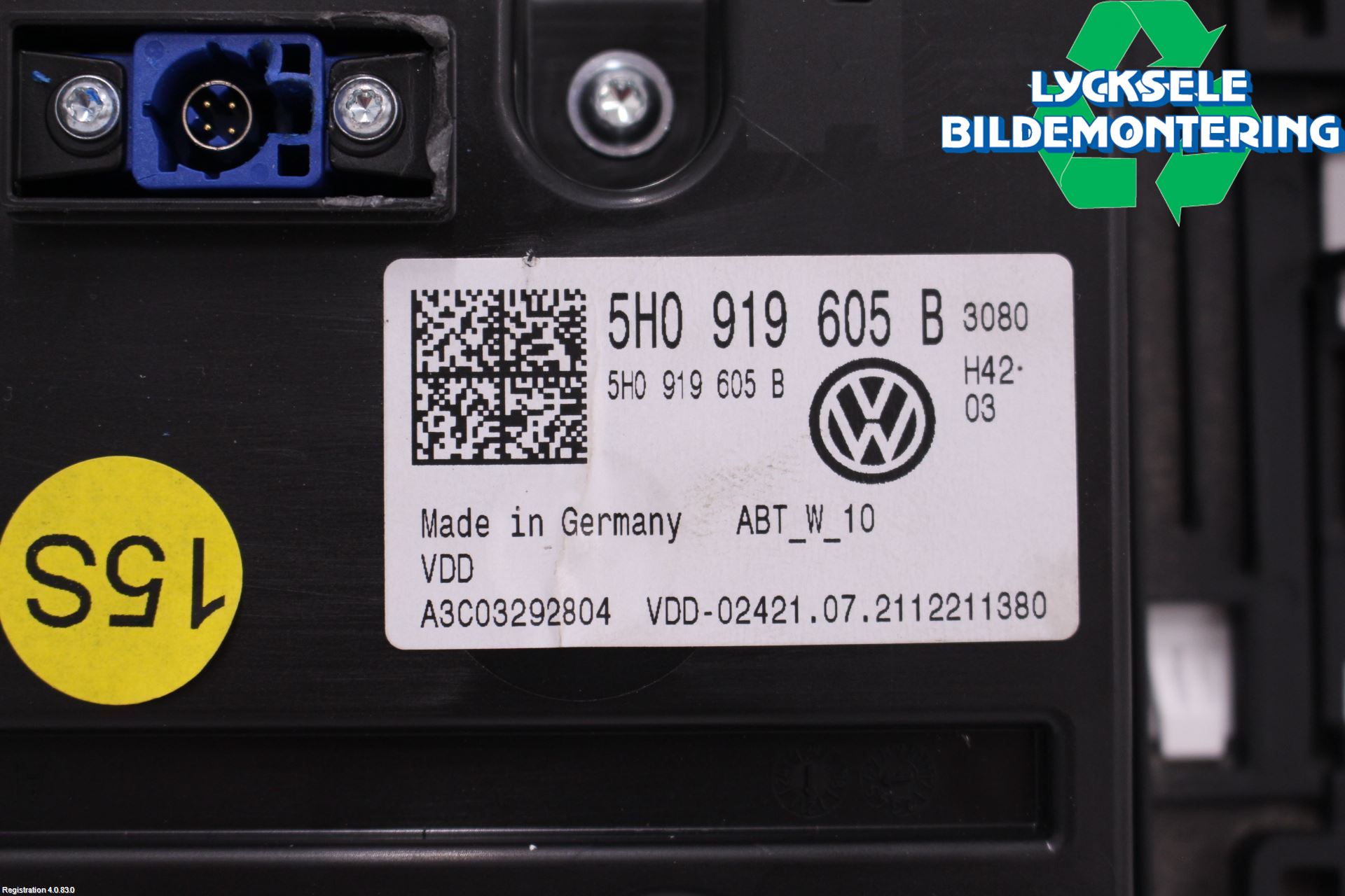 Volkswagen VW GOLF / E-GOLF VIII 20- Multifunktionsdisplay