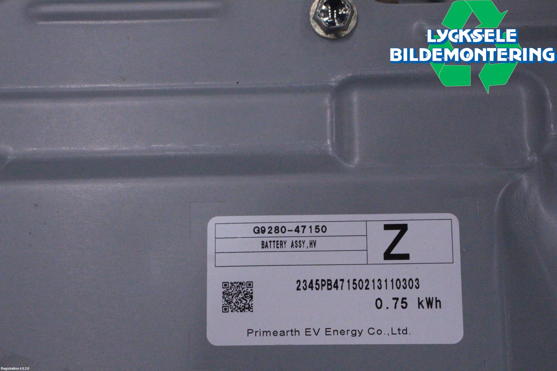 Toyota C-HR 16-23 Batteri Högspänning