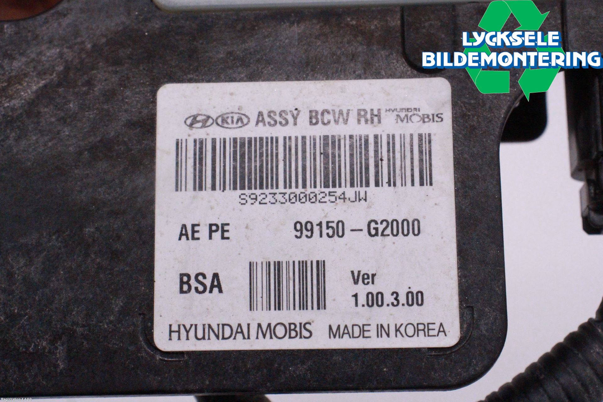 Hyundai IONIQ AE 17-22 Sensor Aktivt Kollisionsskydd