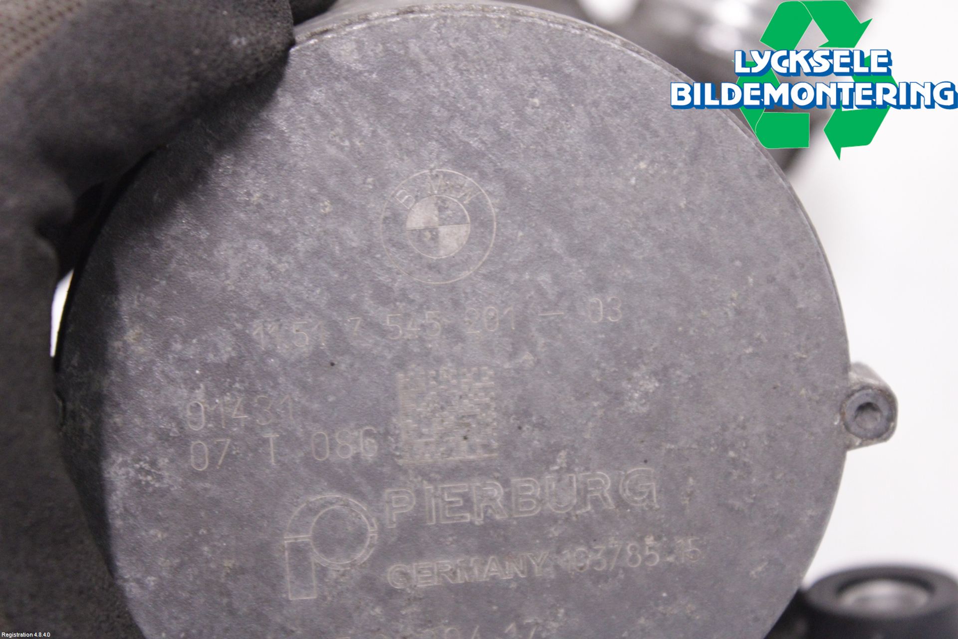 BMW 5 E60/61 Sed/Tou 02-10 Vattenpump