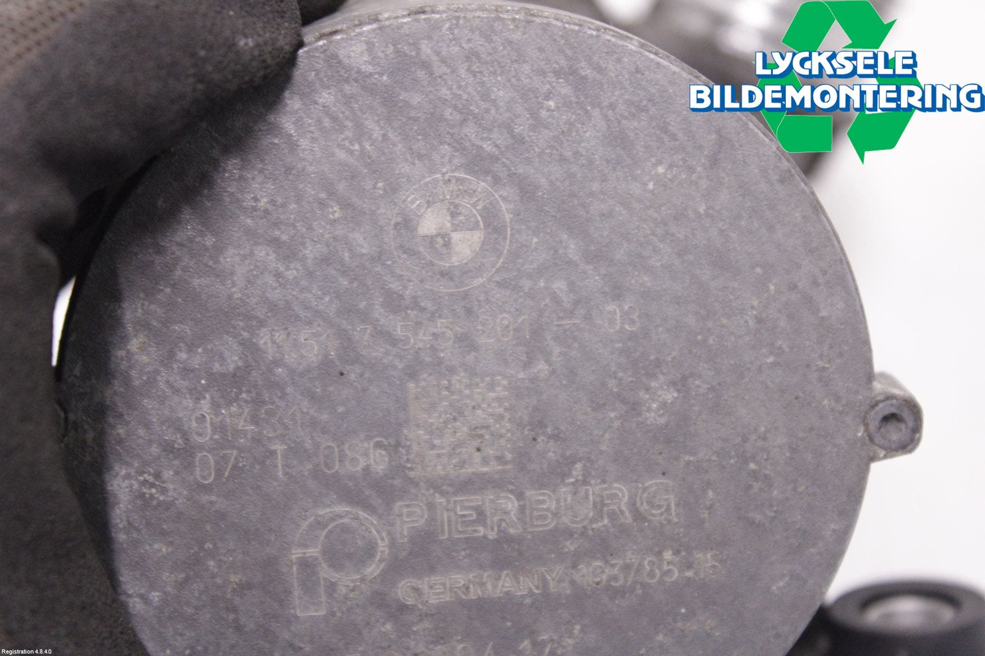 BMW 5 E60/61 Sed/Tou 02-10 Vattenpump