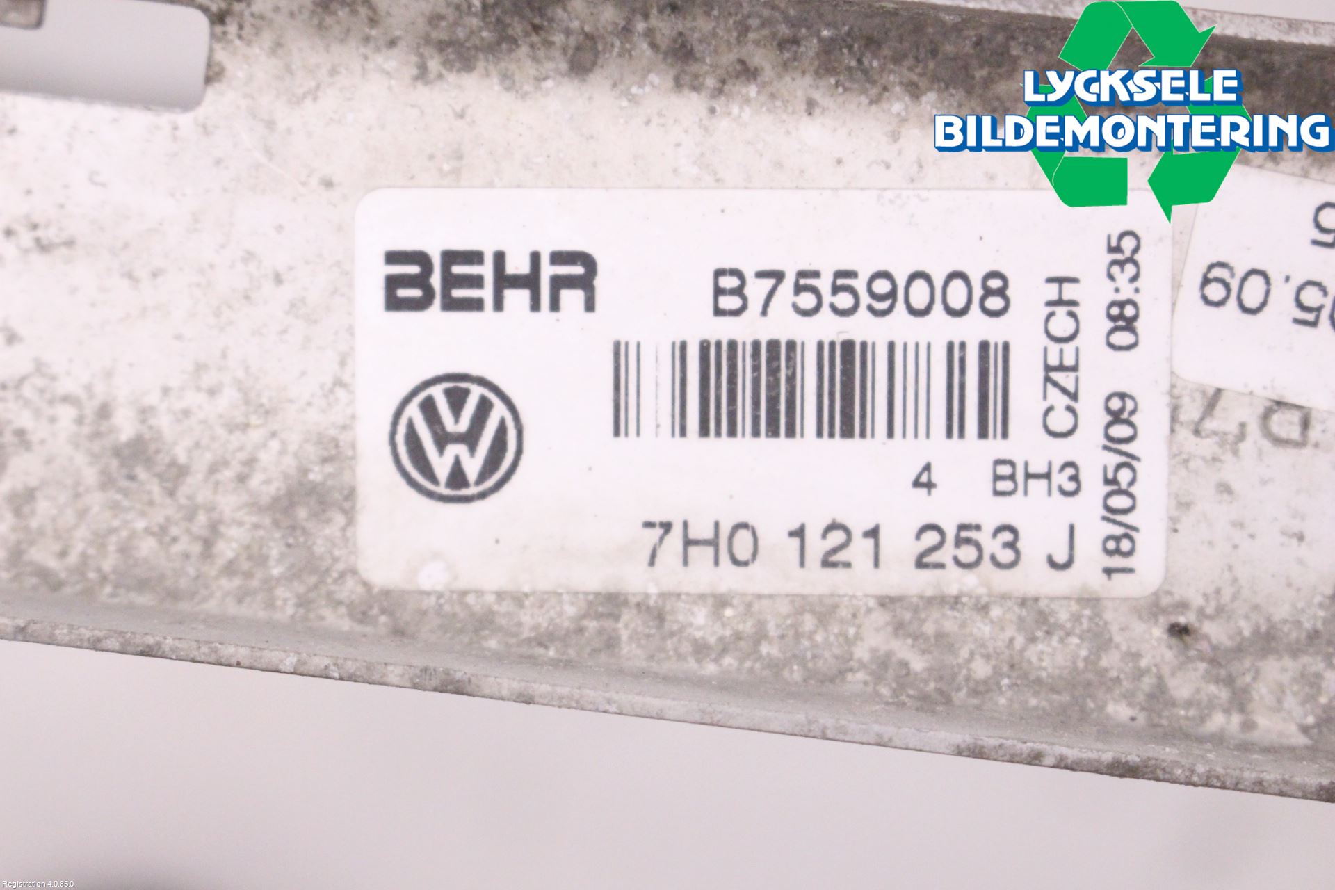Volkswagen VW TRANSP/CARAVELLE (T5) 04-15 Kylare Aut