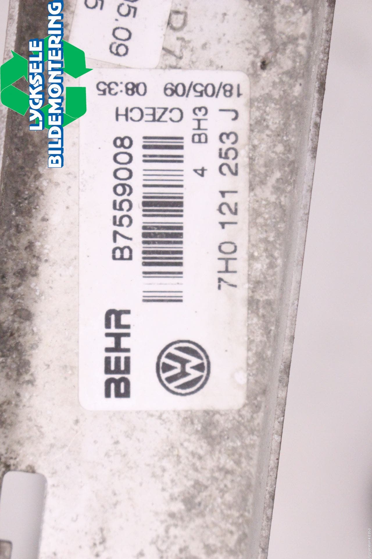 Volkswagen VW TRANSP/CARAVELLE (T5) 04-15 Kylare Aut