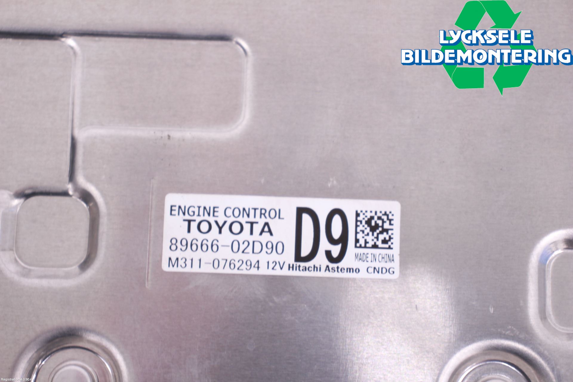 Toyota COROLLA 19- Styrenhet Insprut Bensin