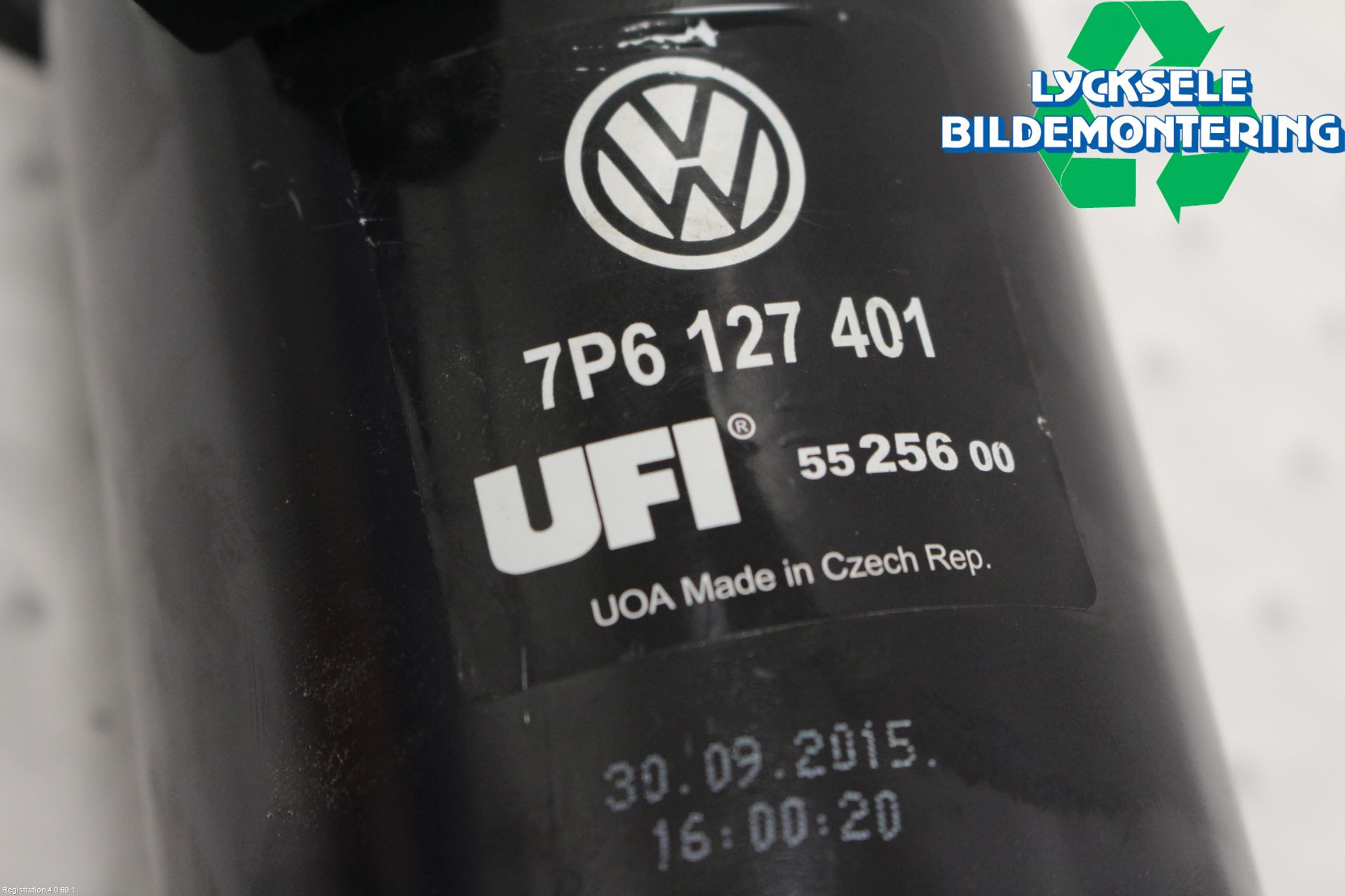 Volkswagen VW TOUAREG 7P 11-18 Bränslefilter