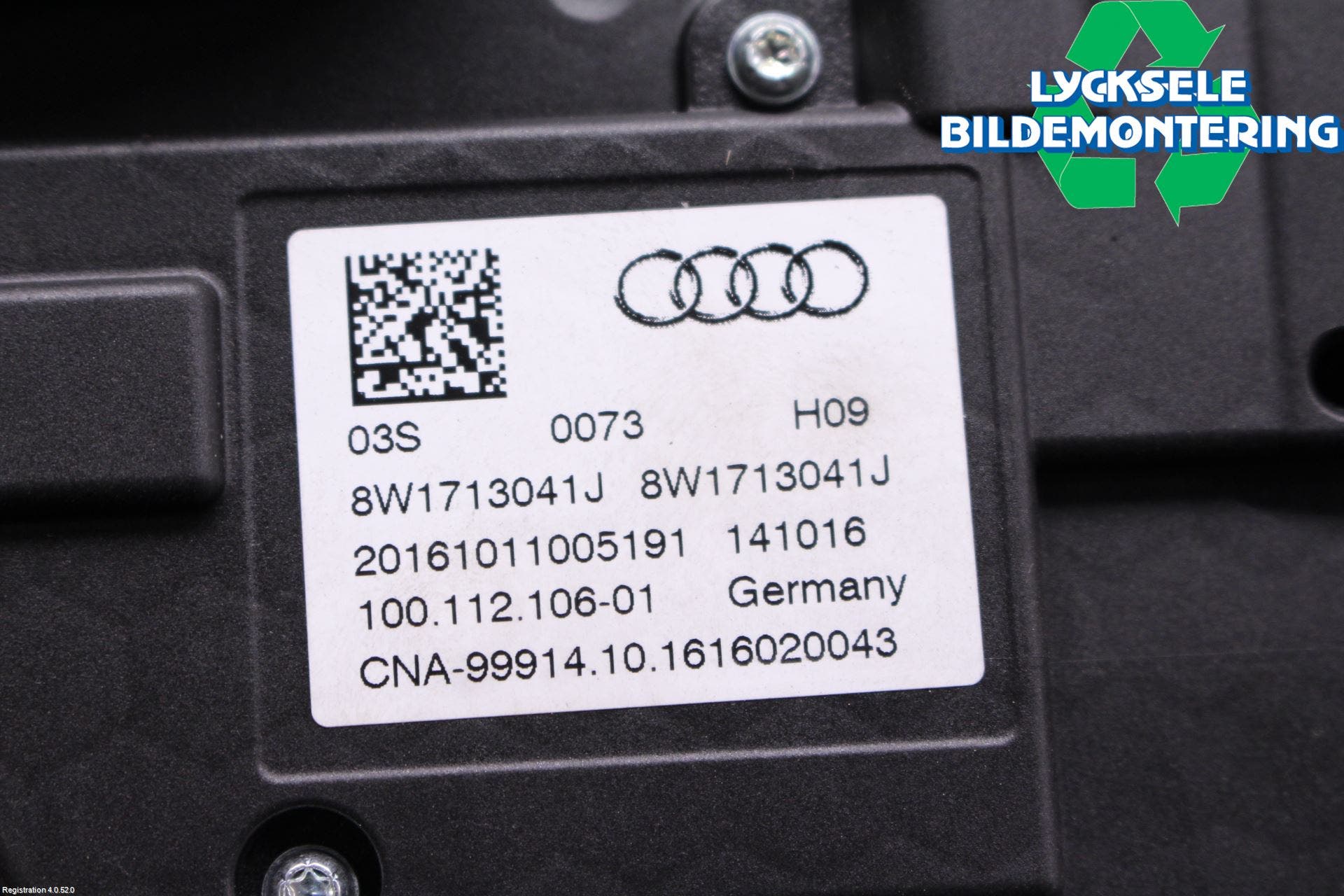 Audi A4/S4 B9 16-19 Växelspak