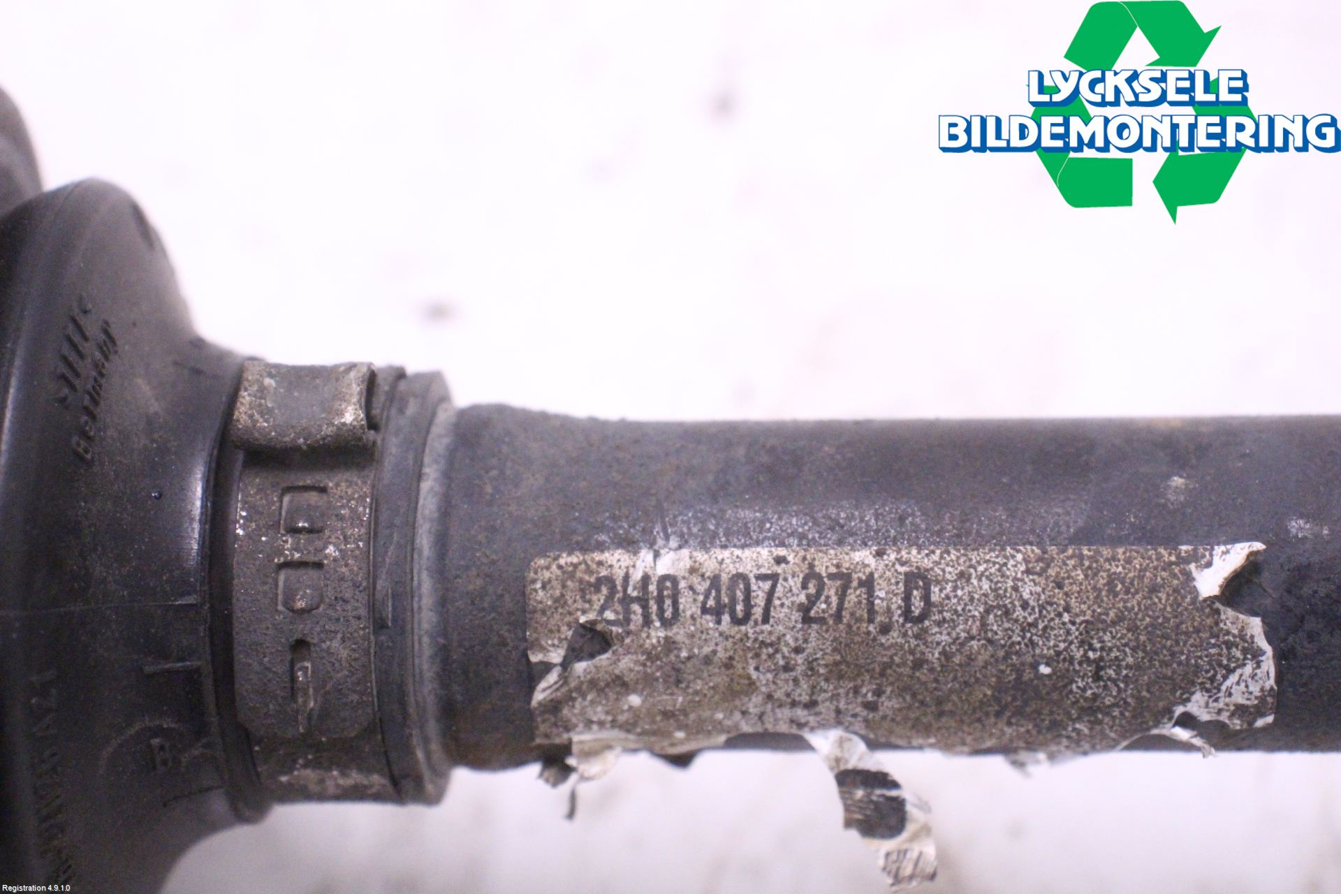 Volkswagen VW AMAROK 2H 10-22 Drivaxel Fram Vänster