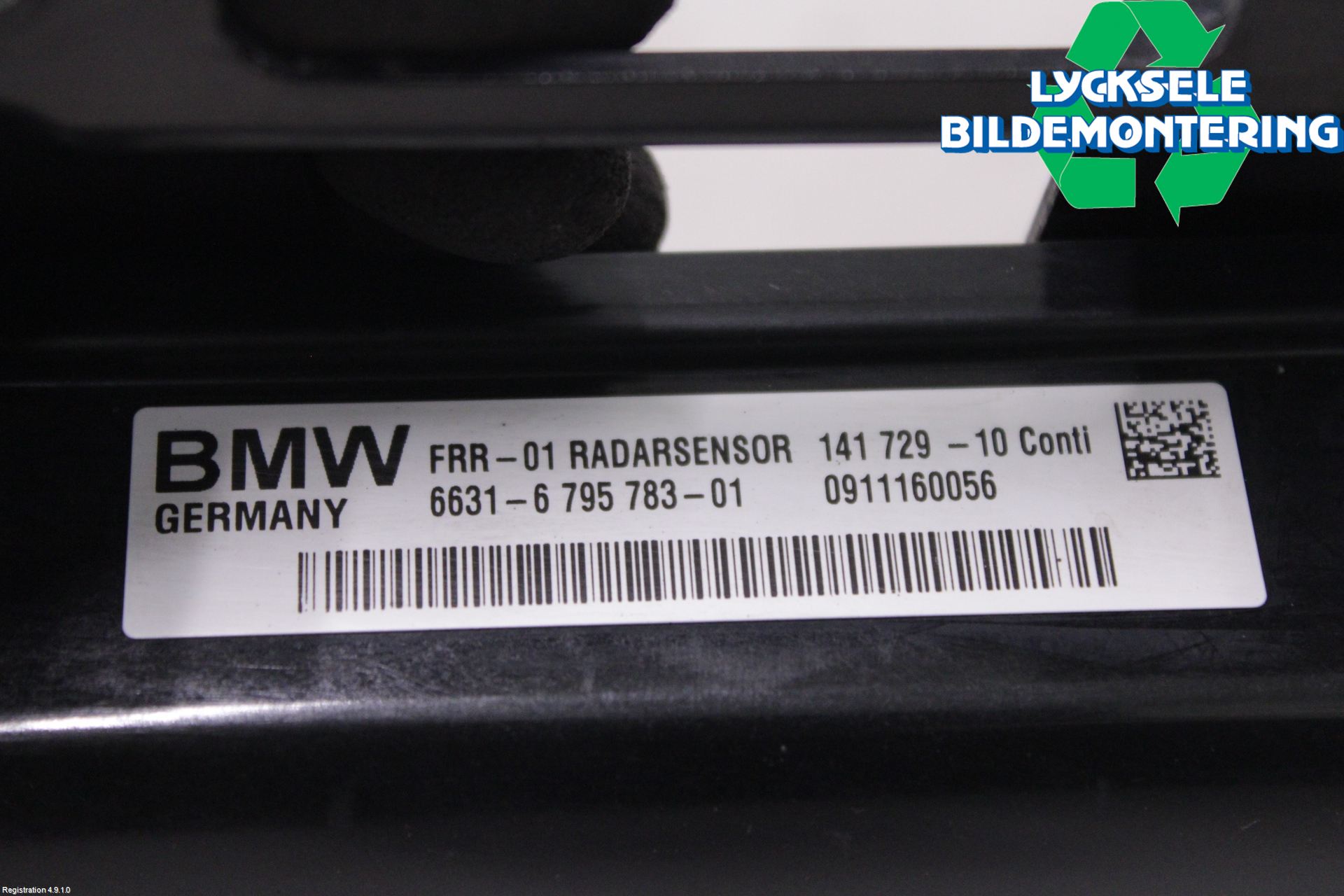 BMW 5 F10/F11/F18 09-17 Sensor Adaptiv Farthållare