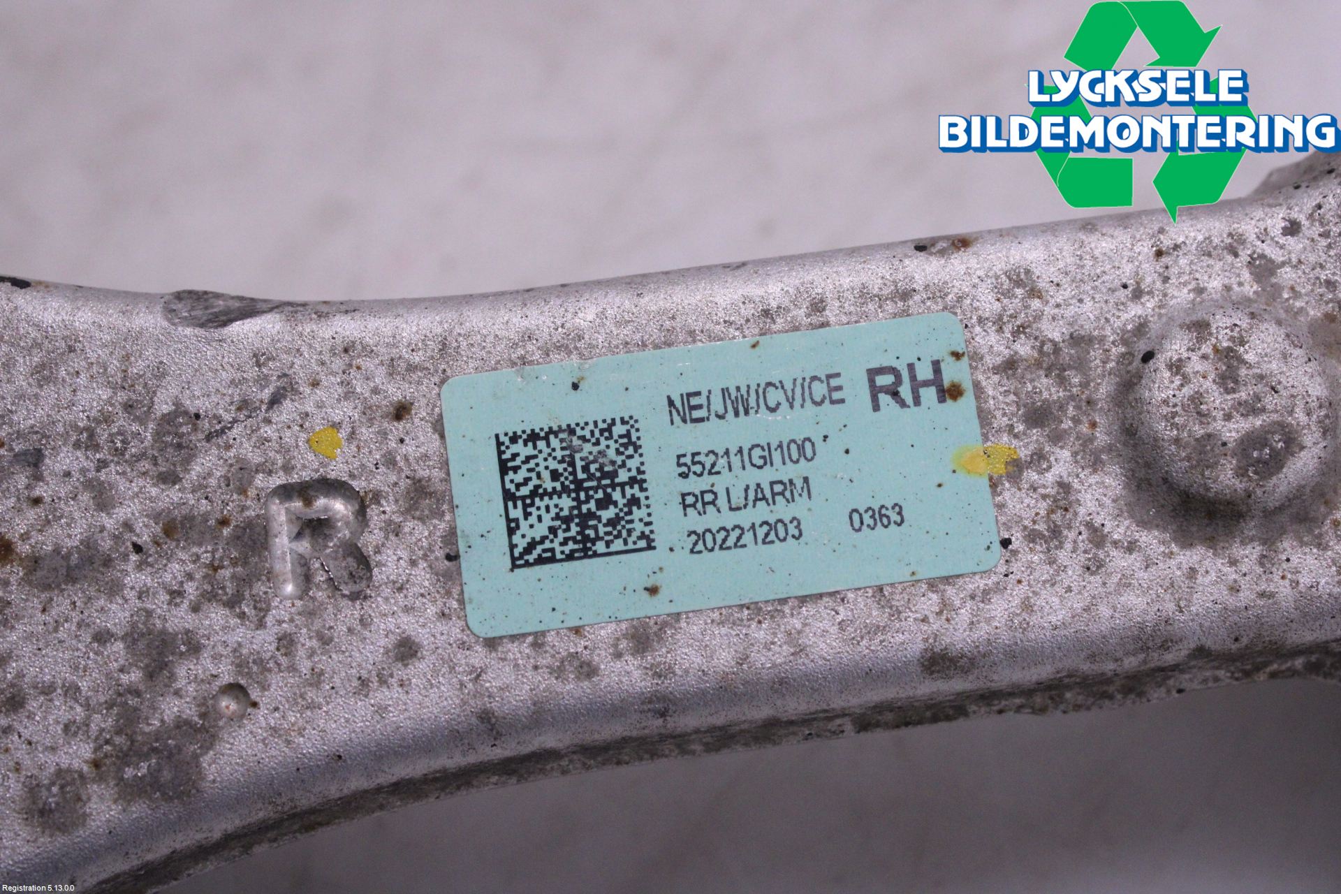 Kia EV6 (CV) 22- Bärarm Bak Höger