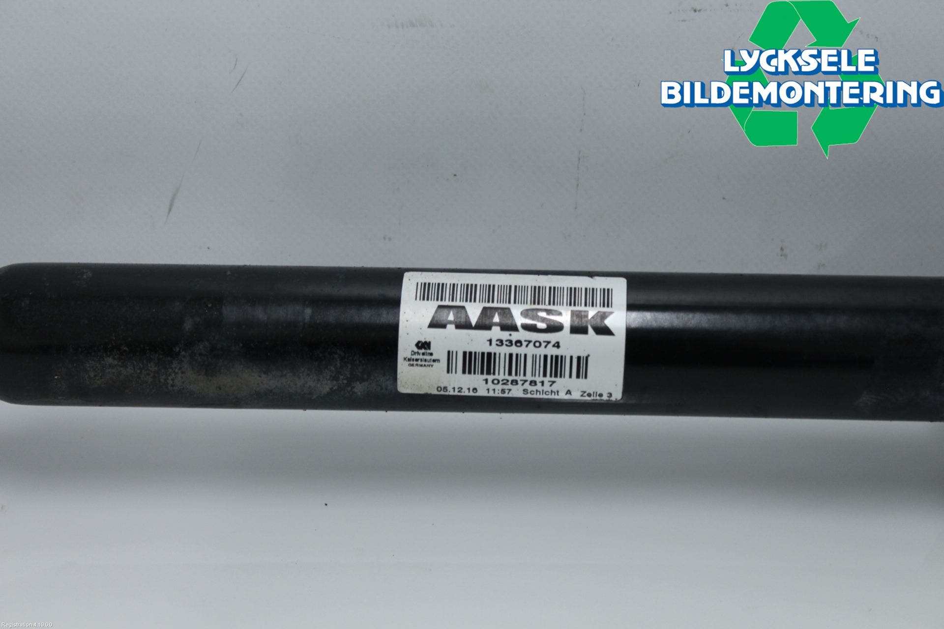 Opel ASTRA K 16-22 Drivaxel Fram Höger