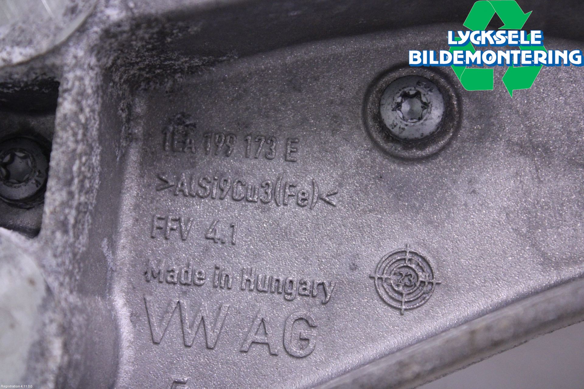 Audi Q4 E-TRON FZ 22- Växellådsbalk