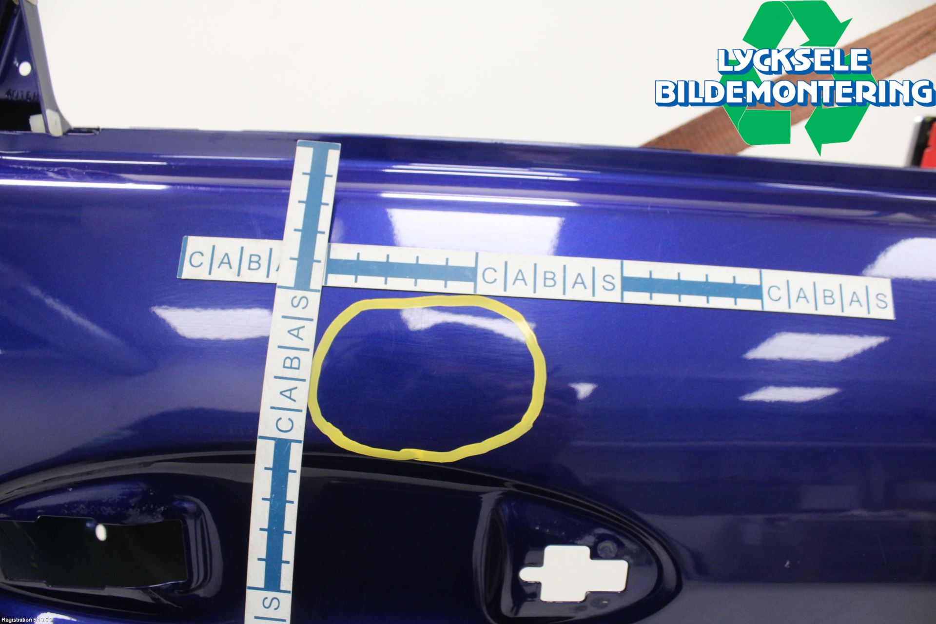 Ford FIESTA 13-17 Dörr Bak Höger