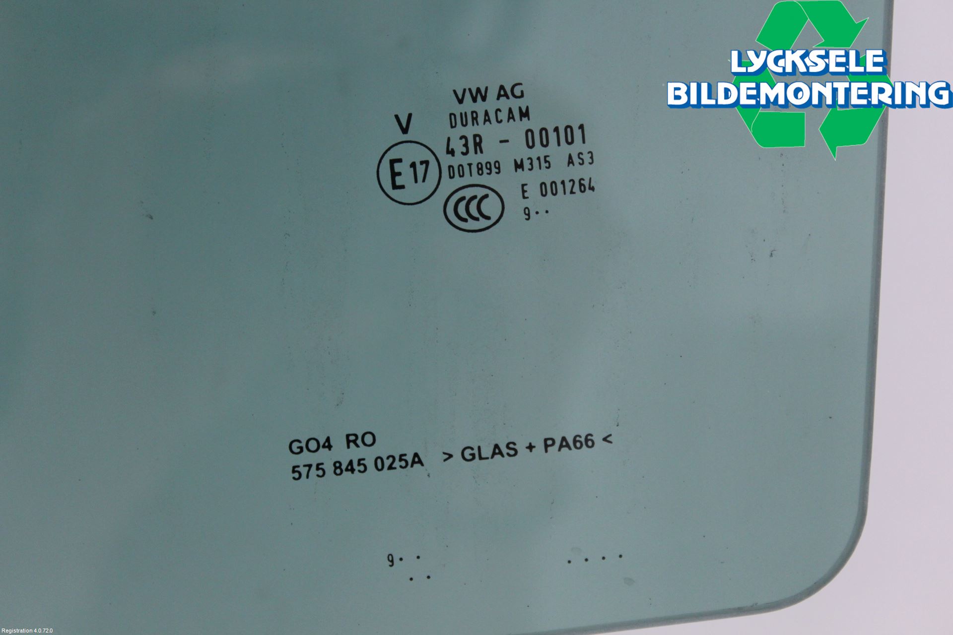 Skoda KAROQ 18- Dörruta Bak Vänster