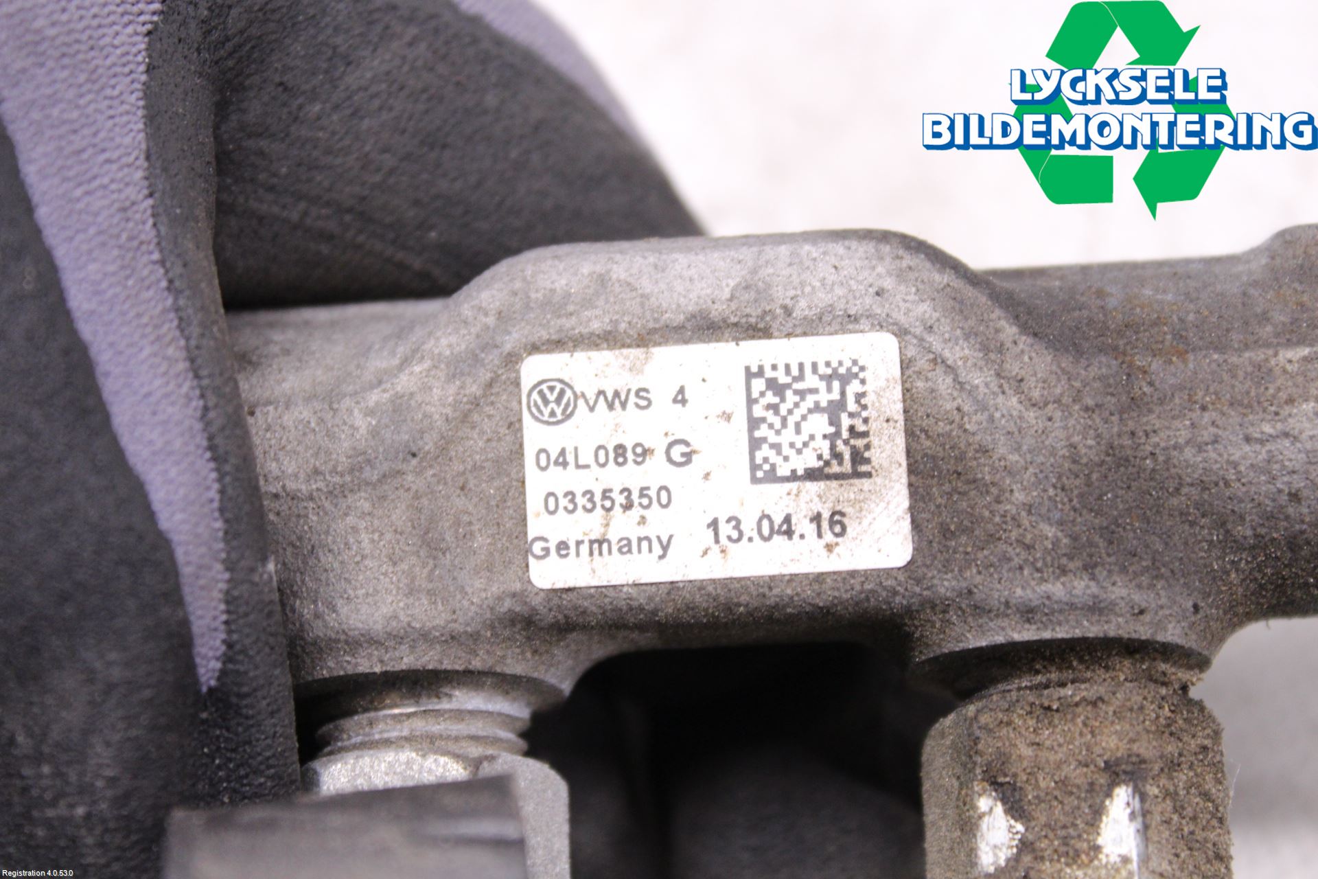 Volkswagen VW PASSAT 15-19 Inj. Fuelrail