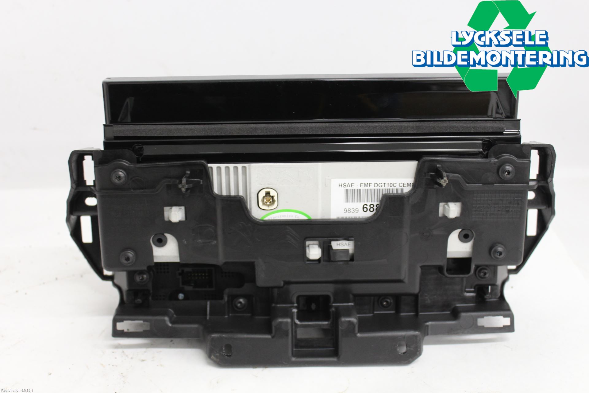 Peugeot 508 19- Bildskärm