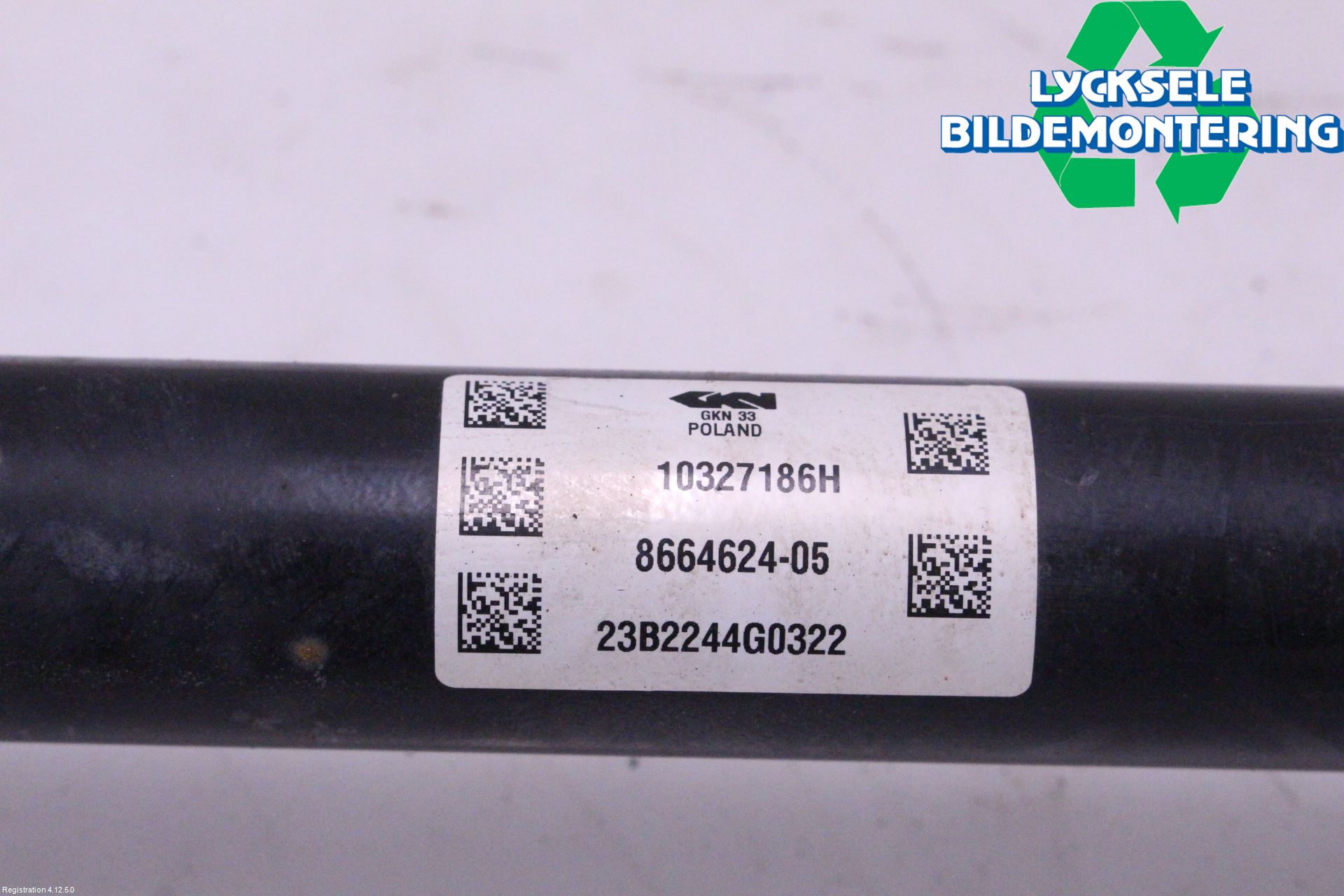 BMW 5 G30/G31/F90 17-23 Drivaxel Bak Höger