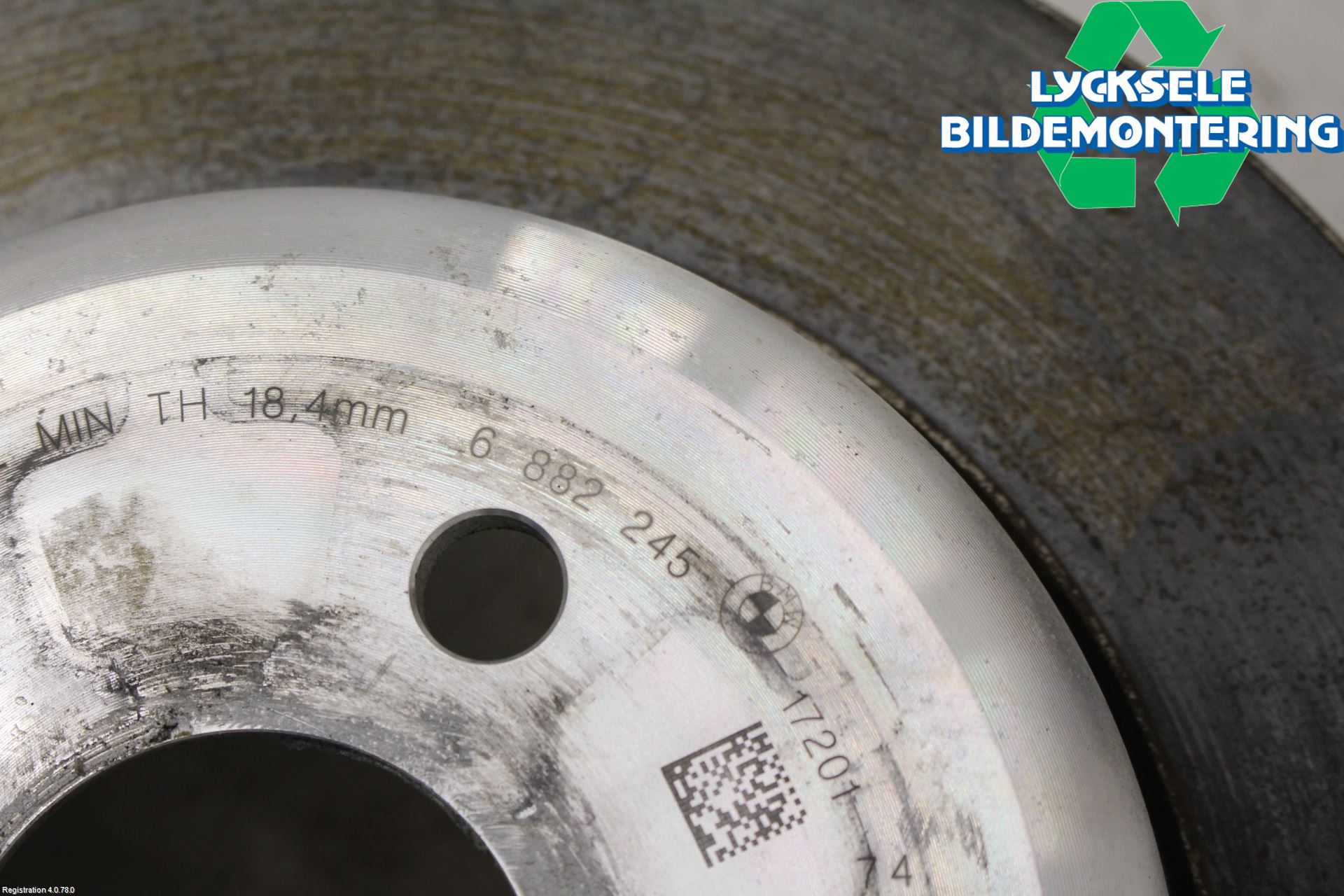 BMW X3 G01 18- Bromsskiva Bak