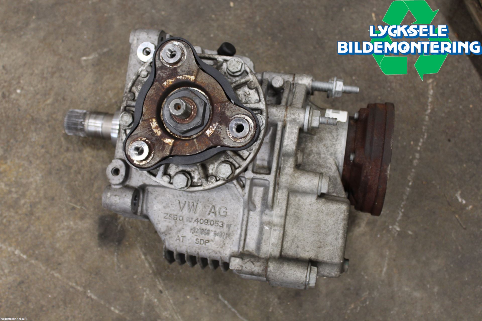 Skoda SUPERB 09-15 Växel Fördelningslåda