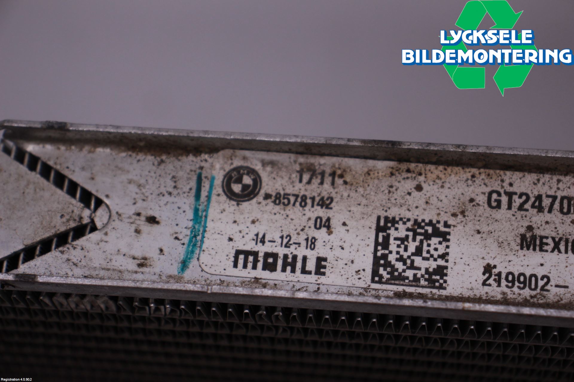 BMW X3 G01 18- Kylare Aut