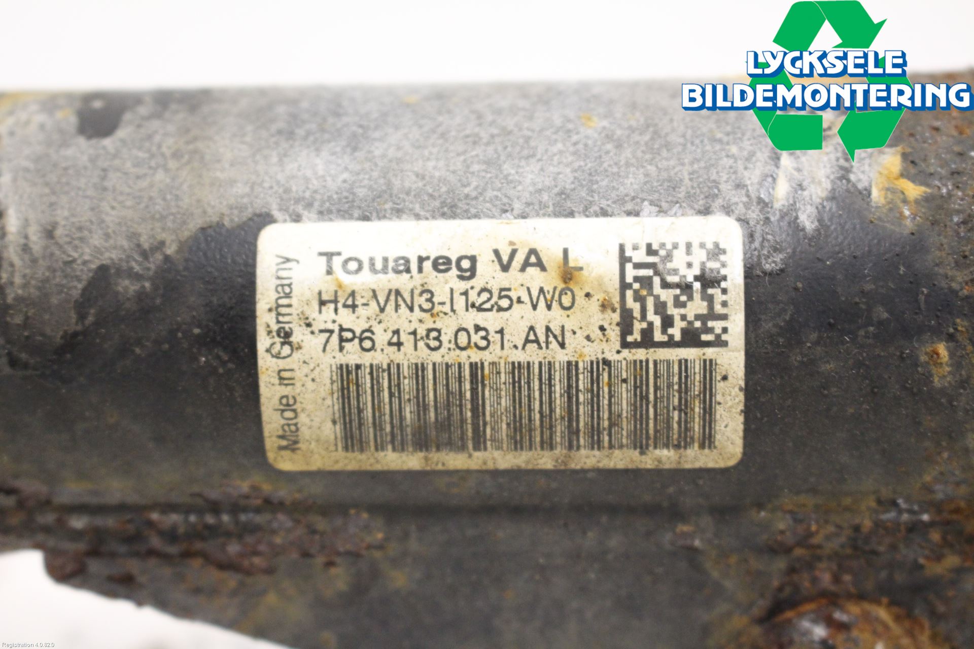 Volkswagen VW TOUAREG 7P 11-18 Fjäderben Fram Vänster