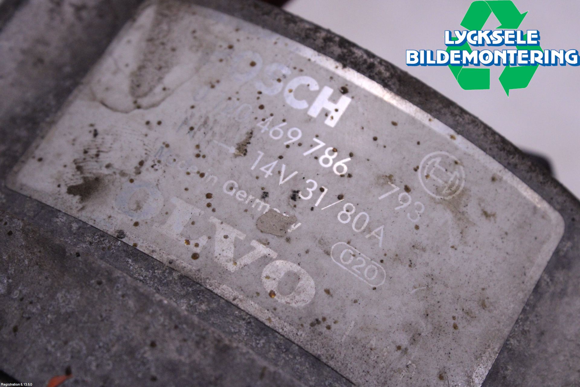Volvo 740 88-92 Generator