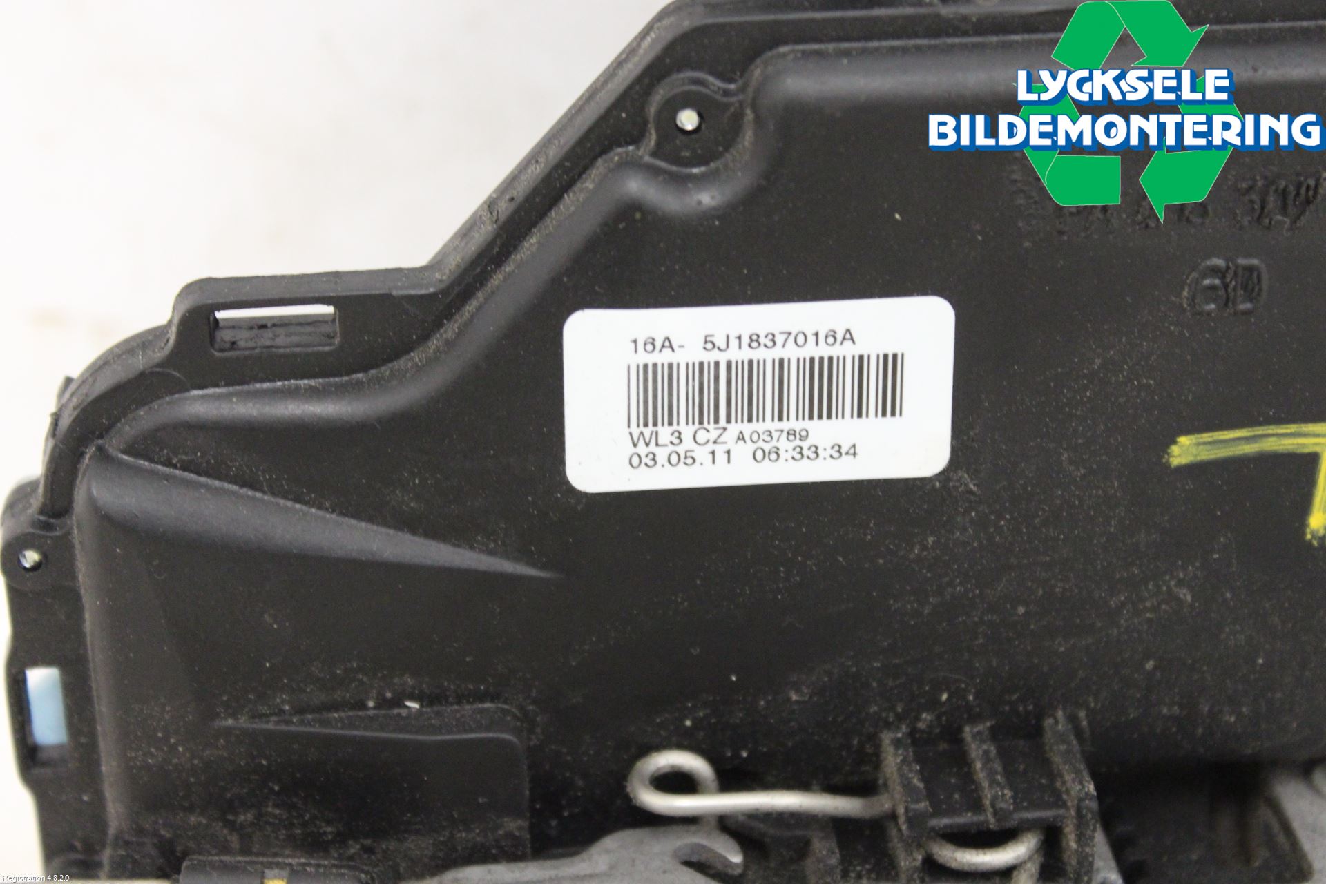 Skoda PRAKTIK Låskista-Dörrlås